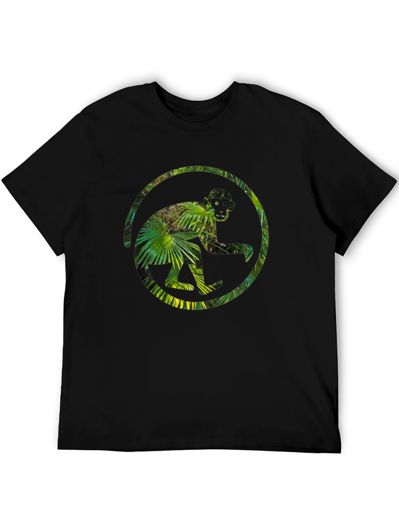 Jungle Monkey Tee - Unique Graphic Print