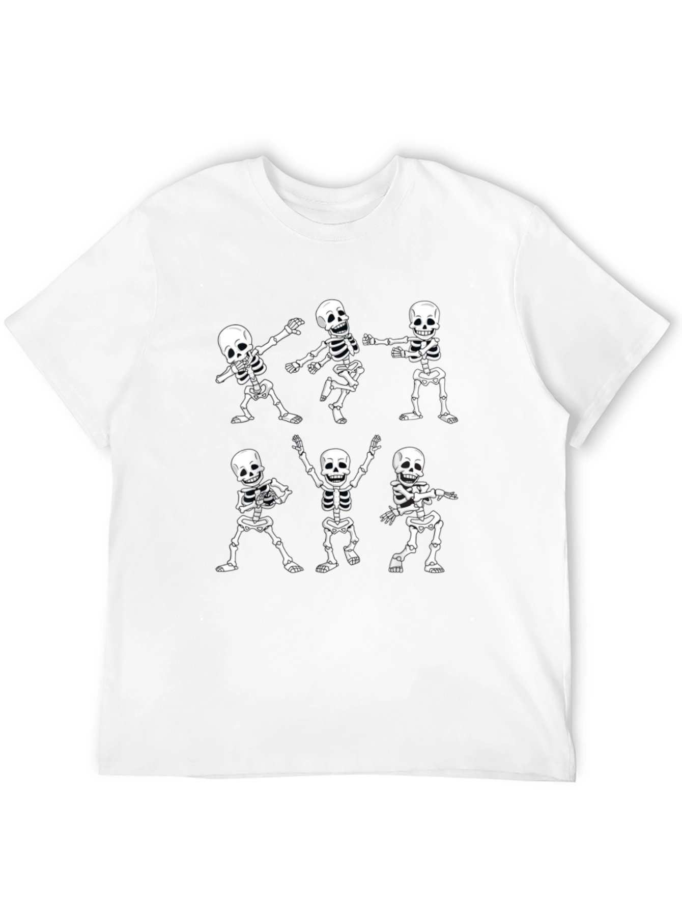 Dancing Skeletons Graphic T-Shirt