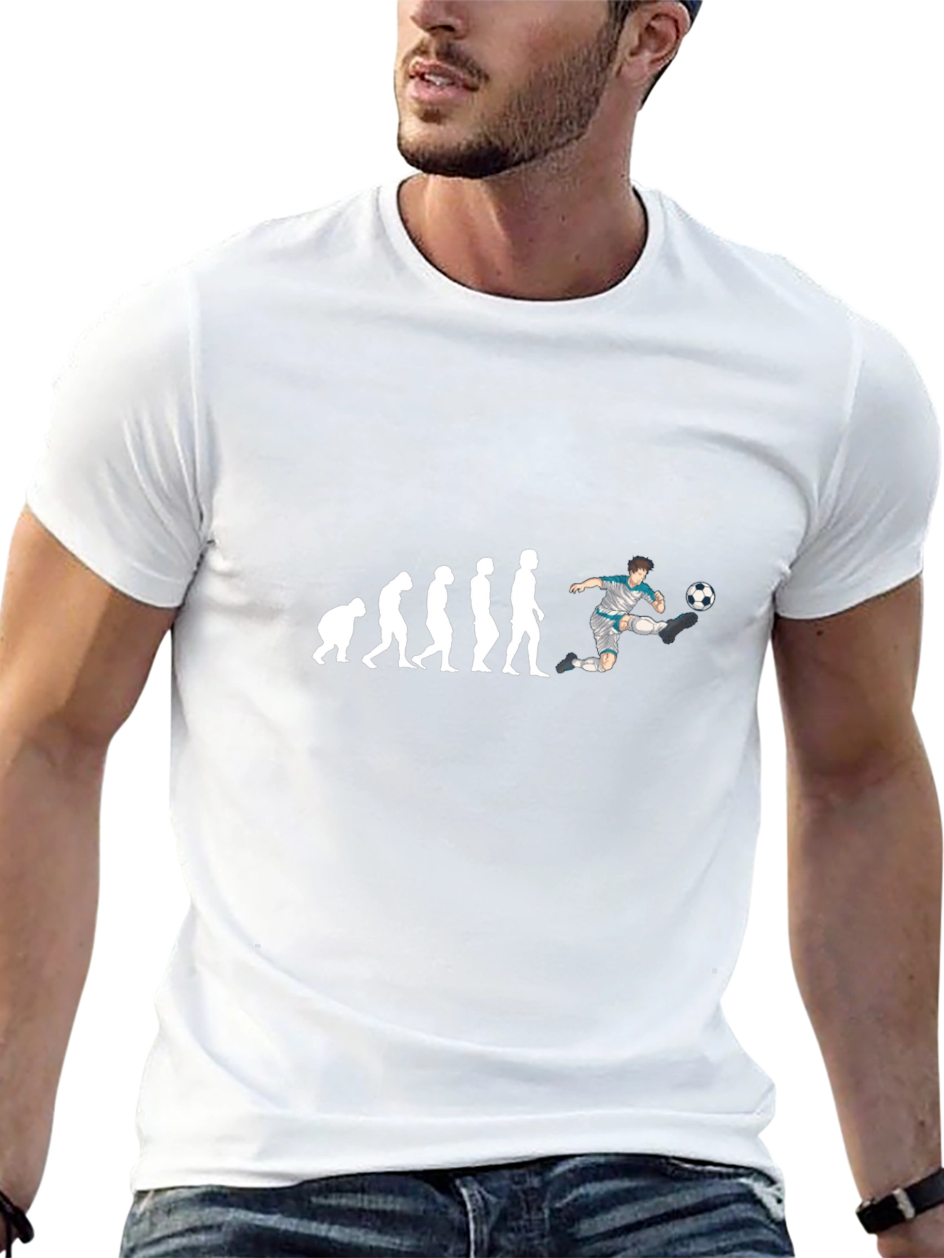 Soccer Evolution Graphic T-Shirt