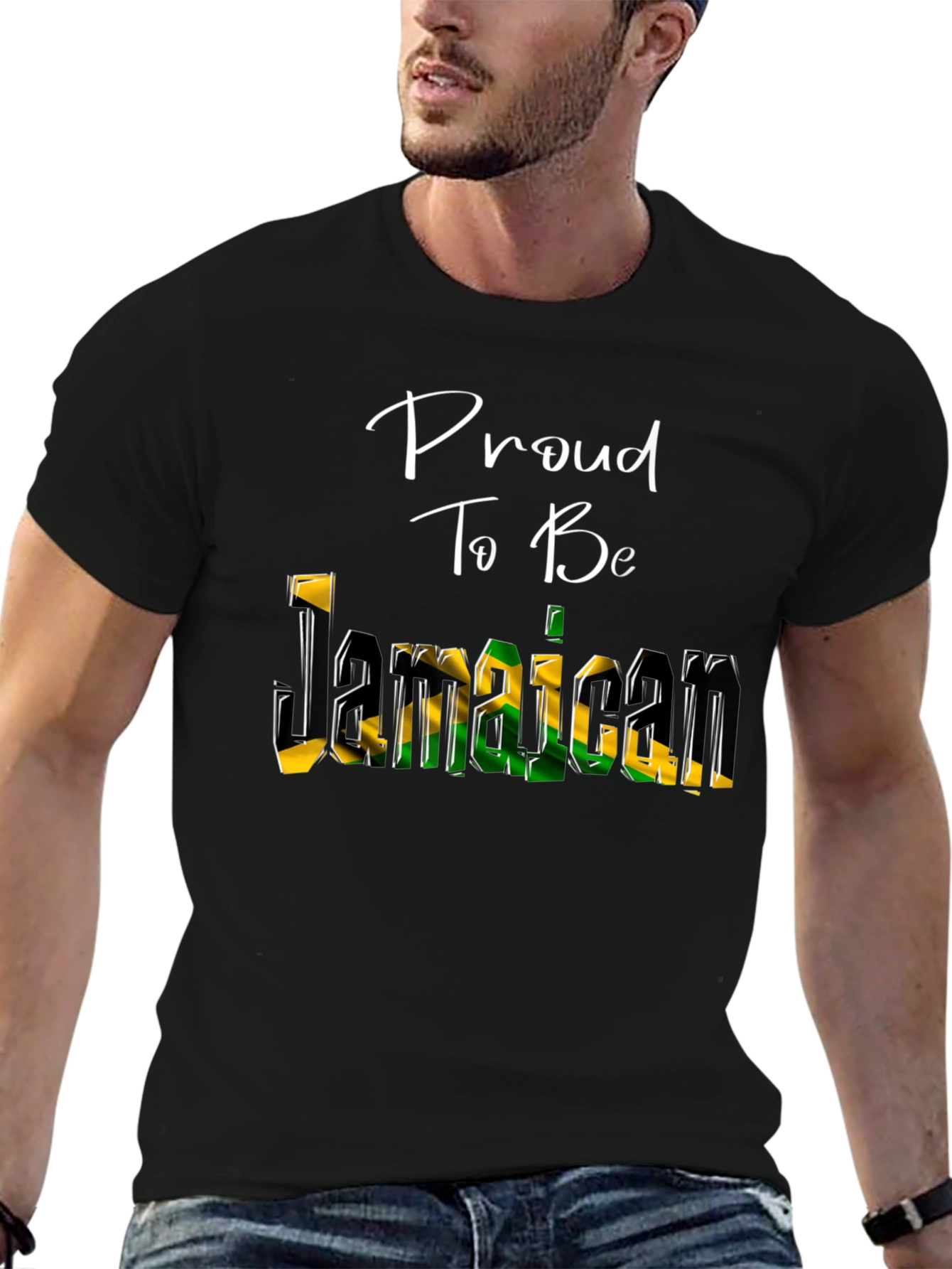 Proud Jamaican Flag T-Shirt