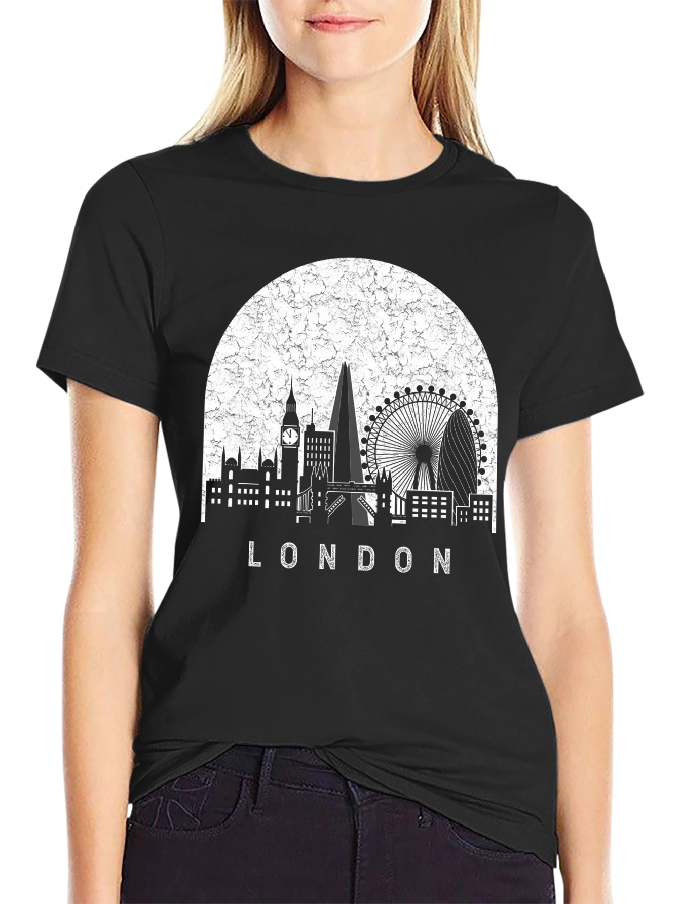London Skyline Graphic T-Shirt