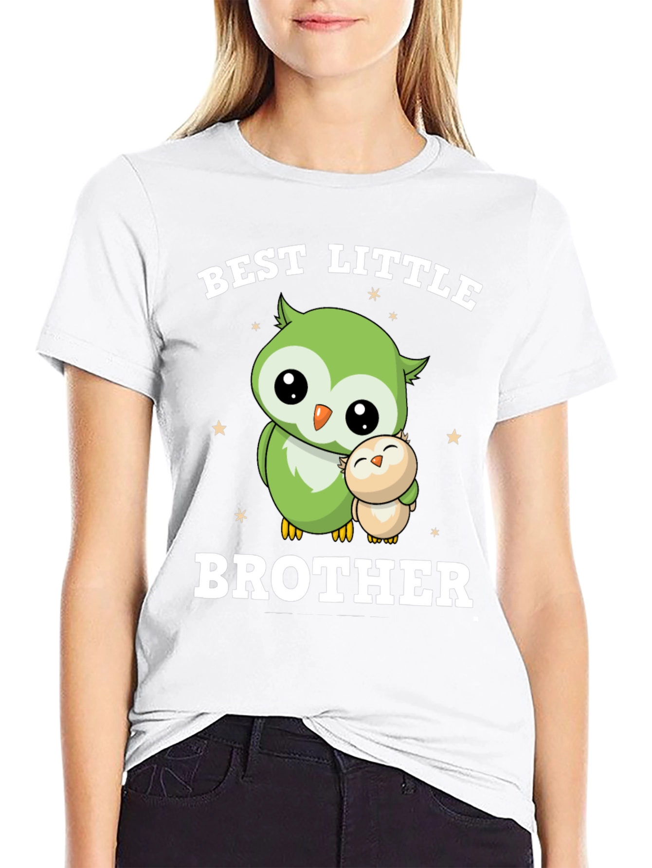 Best Little Brother Owl T-Shirt