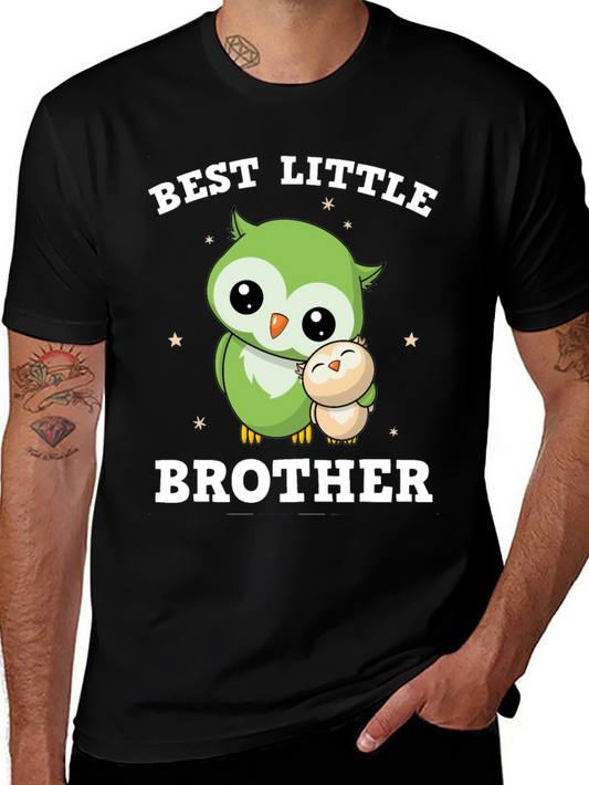 Best Little Brother Owl T-Shirt