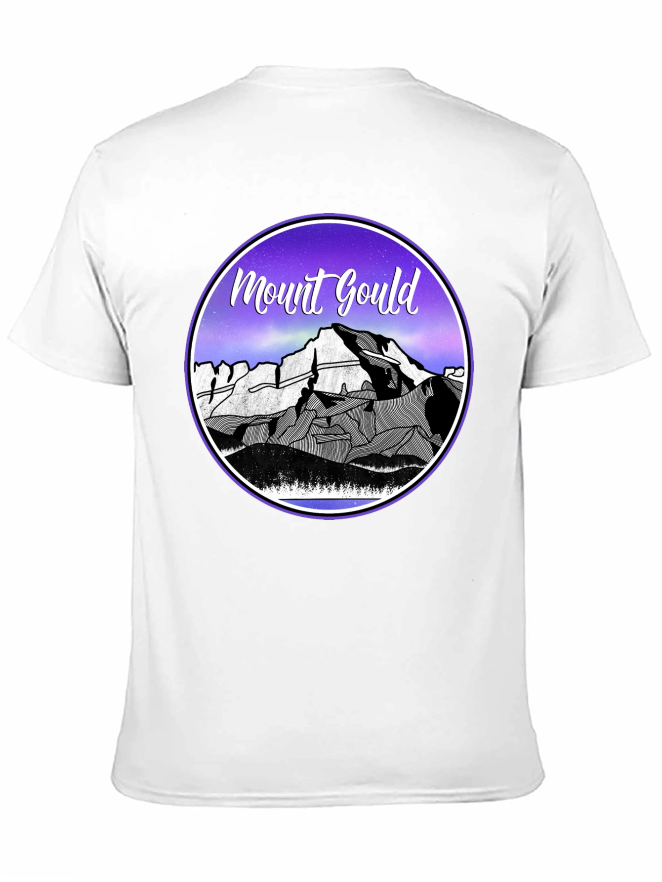 Mount Gould Graphic Tee - Black Cotton