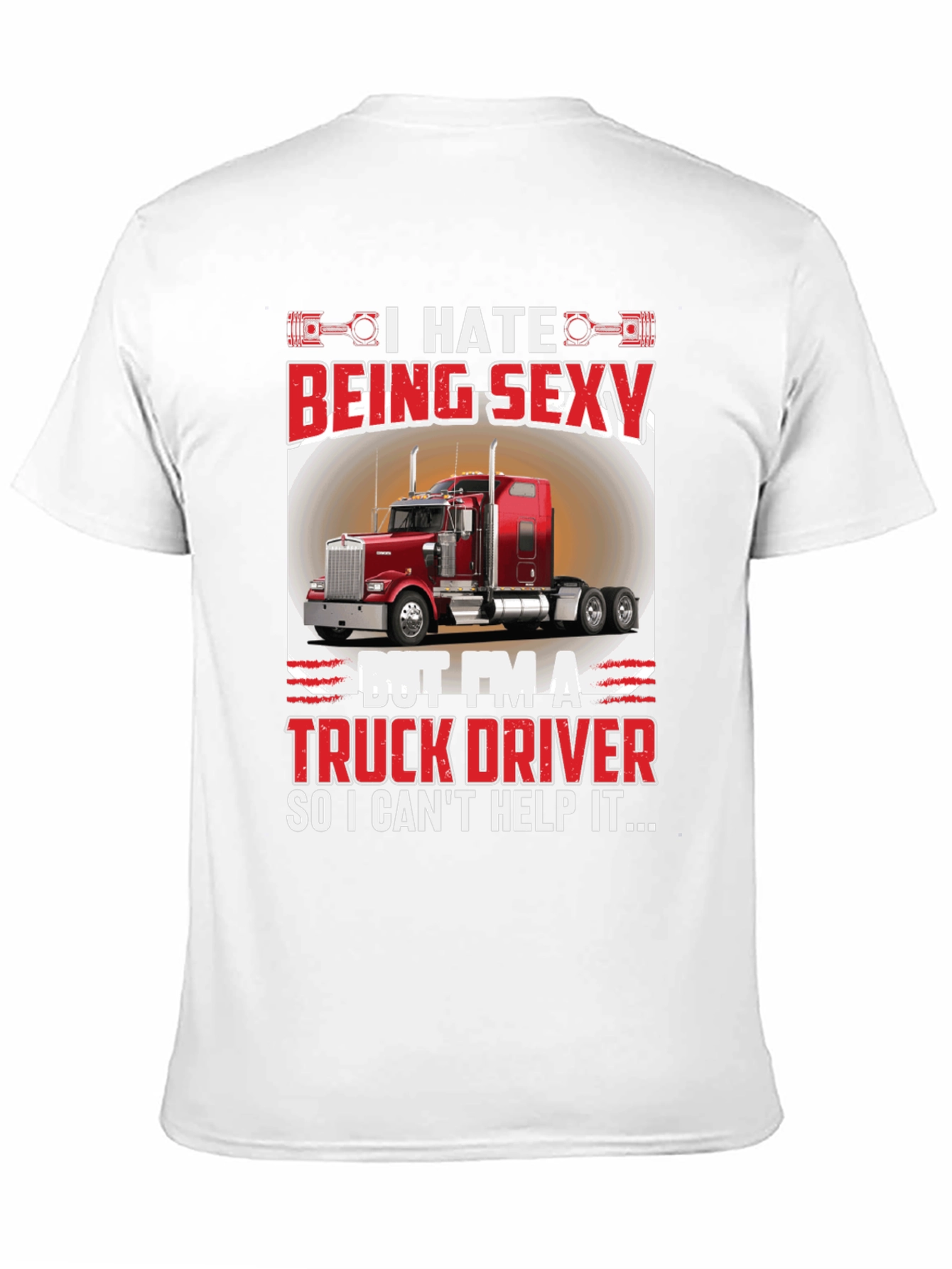 Funny Truck Driver Graphic T-Shirt