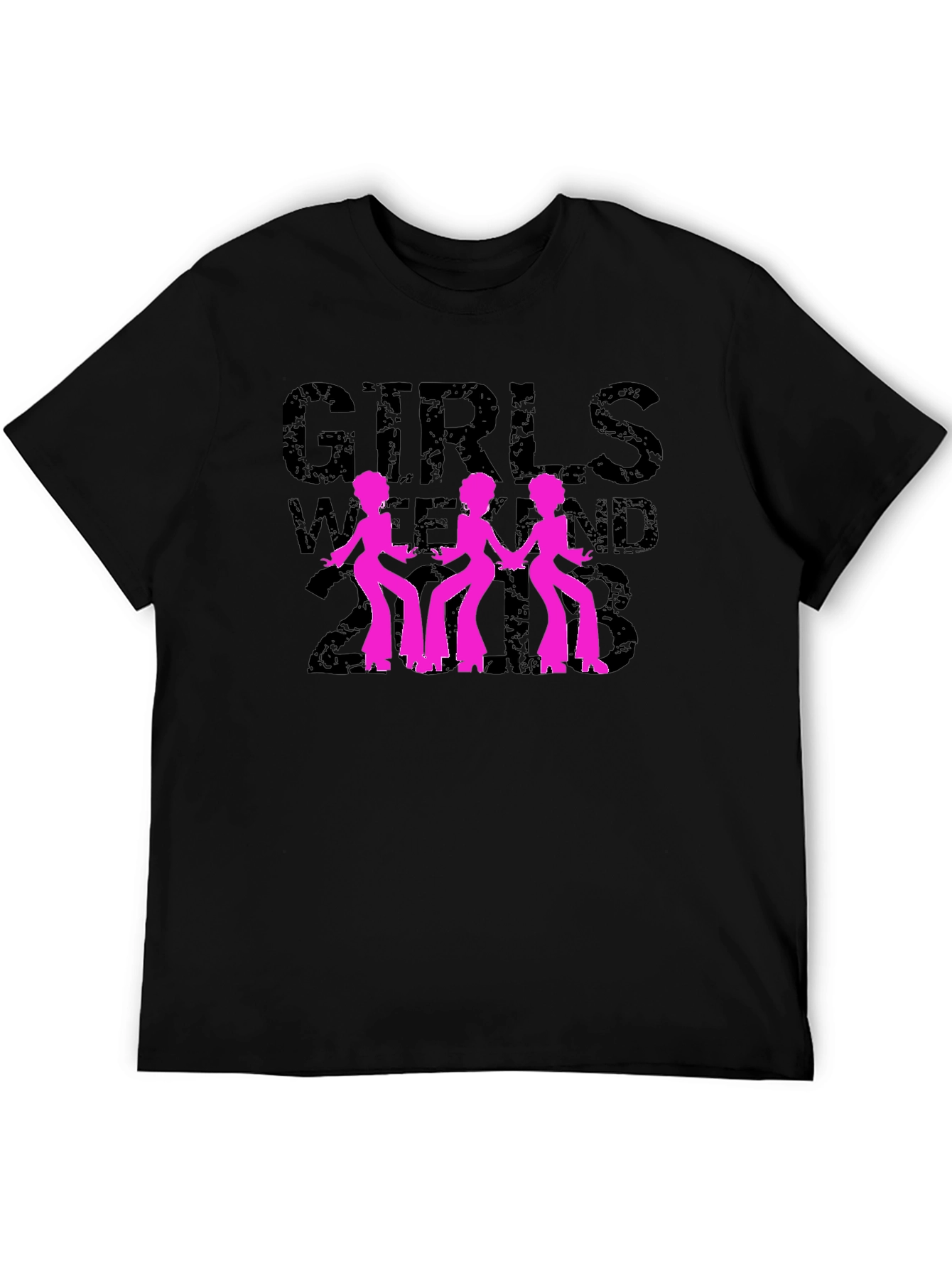 Girls Weekend 2018 Black Graphic T-Shirt