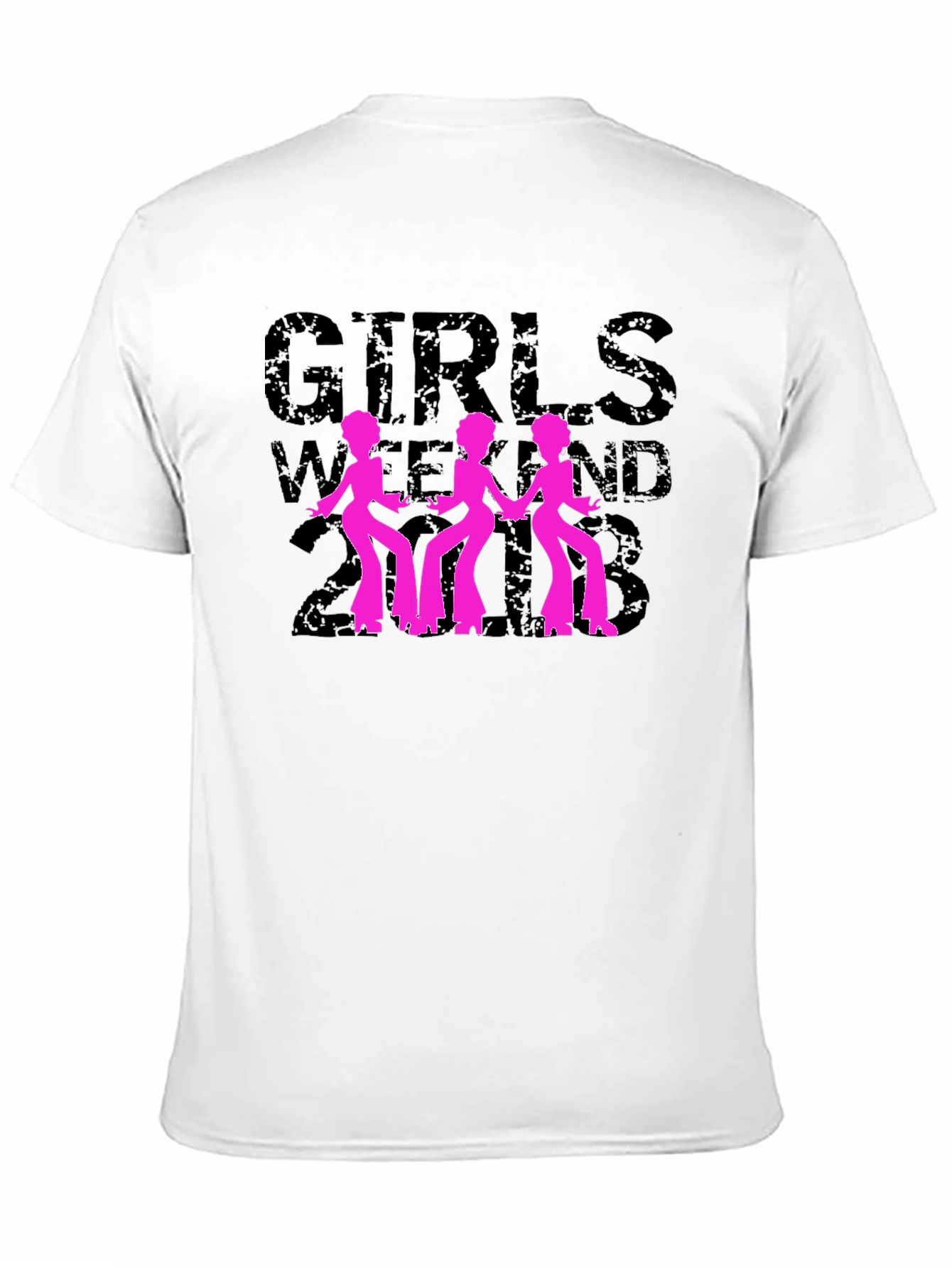 Girls Weekend 2018 Black Graphic T-Shirt