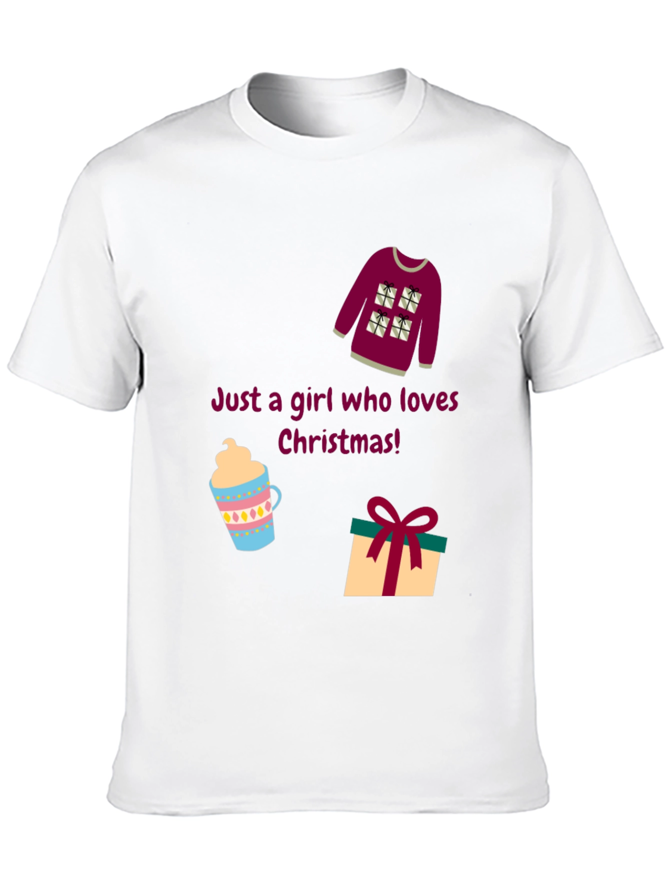 Christmas Lover Graphic Tee - Holiday Style