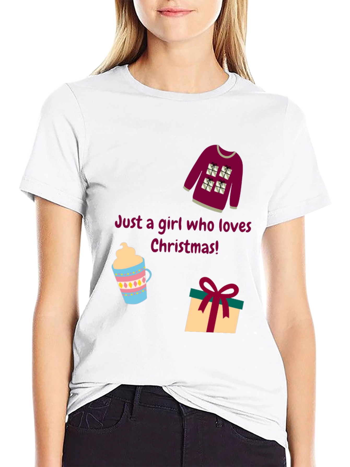 Christmas Lover Graphic Tee - Holiday Style