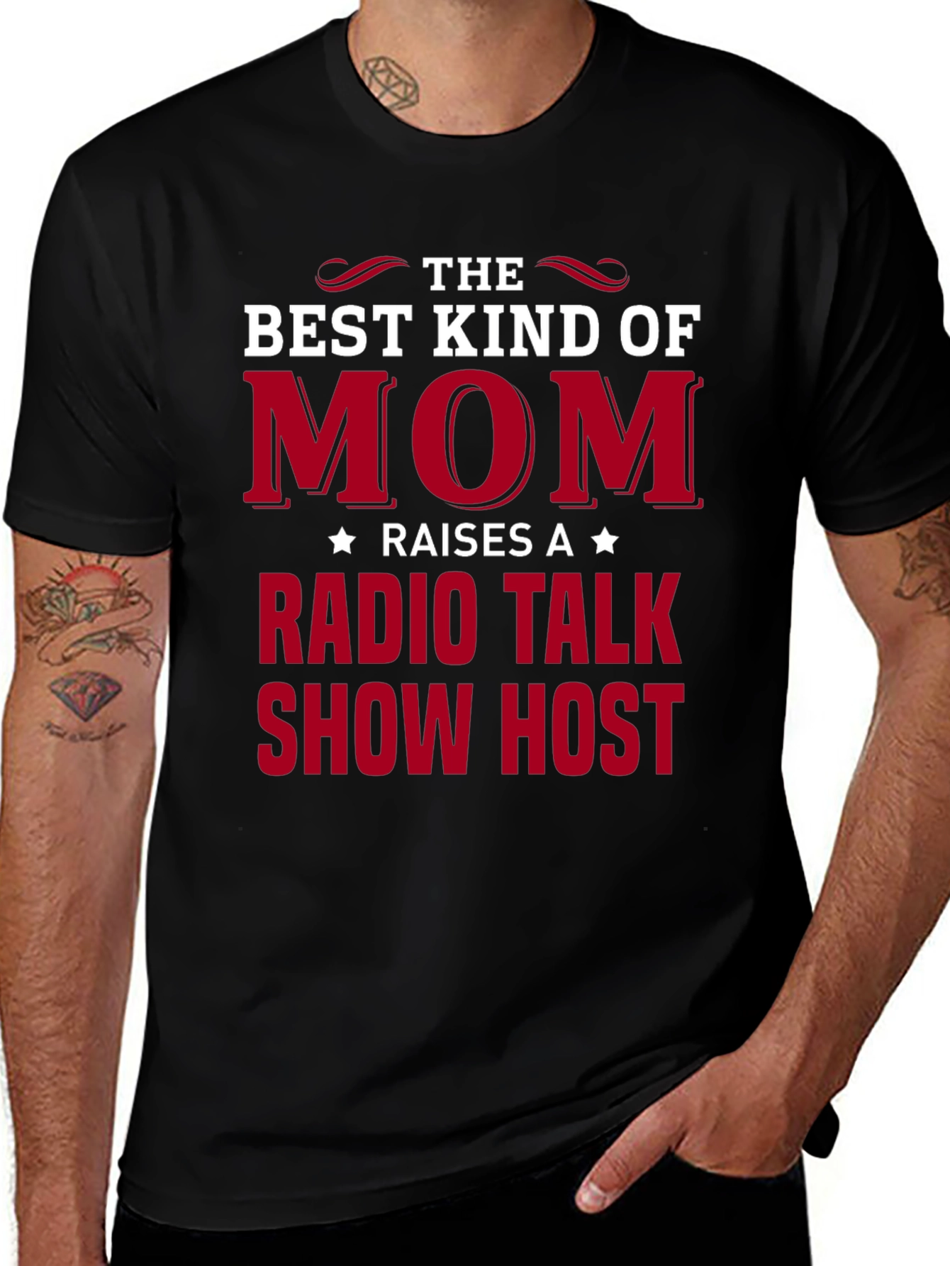 Best Mom Radio Talk Show Host T-Shirt