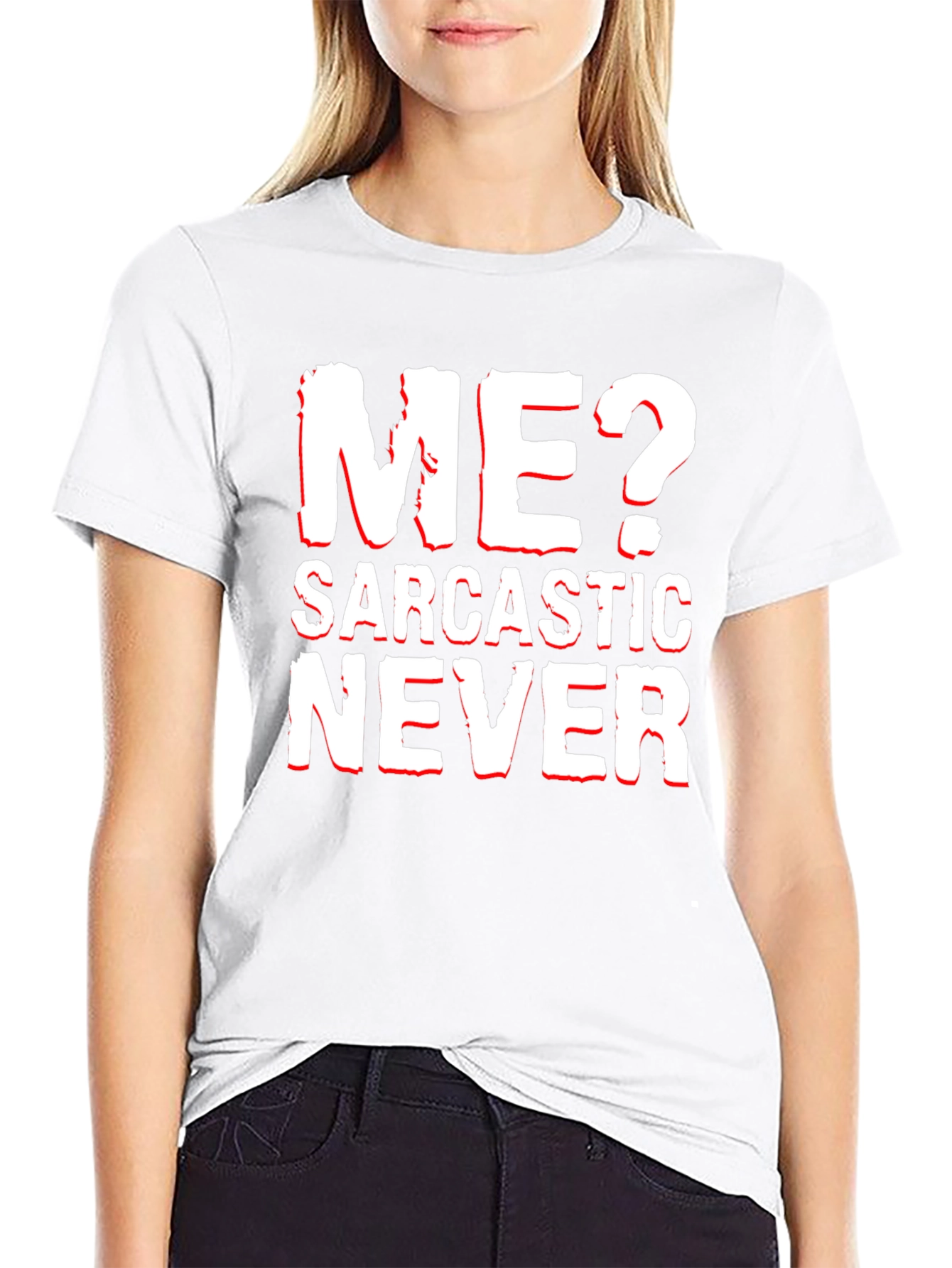 Sarcastic Never T-Shirt Funny Graphic Tee