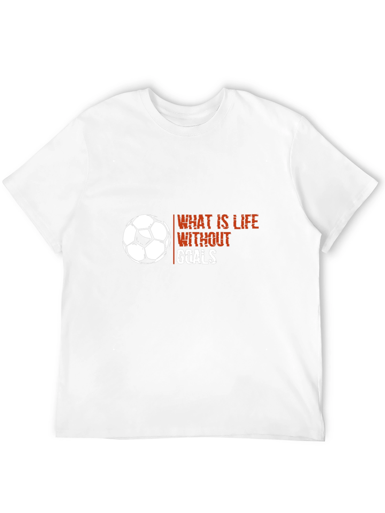 Soccer Life Goals T-Shirt - Black