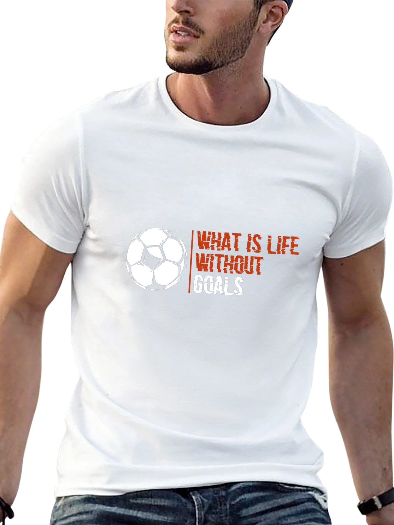 Soccer Life Goals T-Shirt - Black