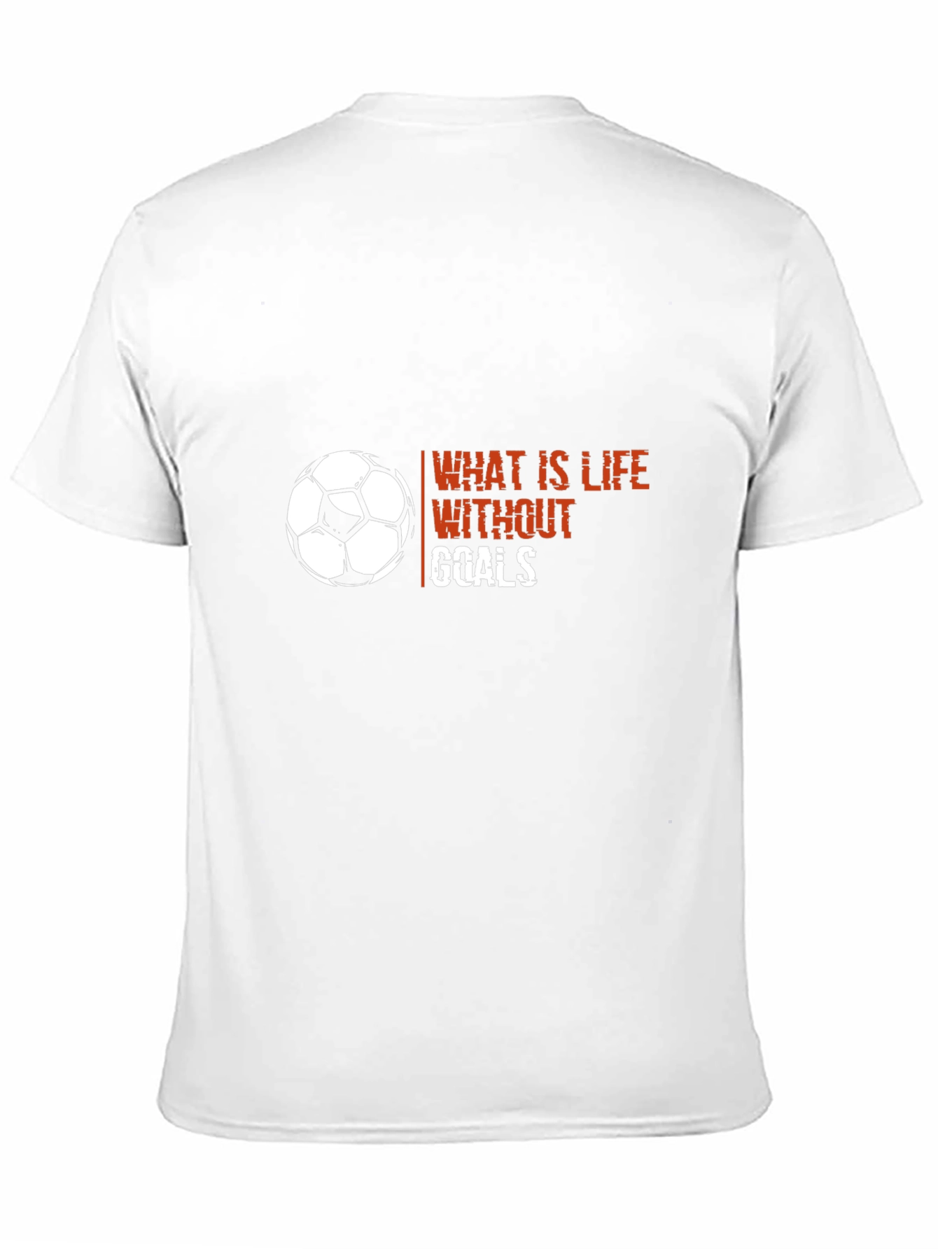 Soccer Life Goals T-Shirt - Black