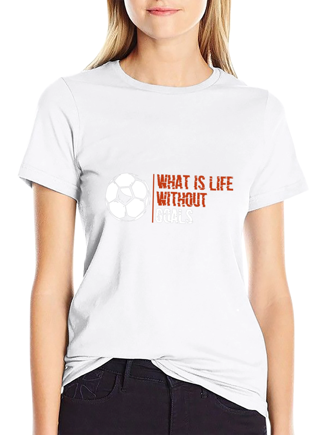 Soccer Life Goals T-Shirt - Black