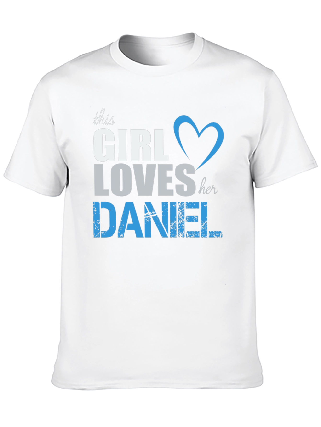 This Girl Loves Her Daniel T-Shirt