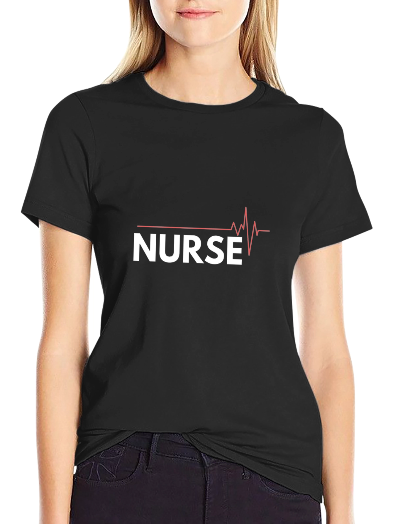 Nurse Heartbeat Graphic Tee