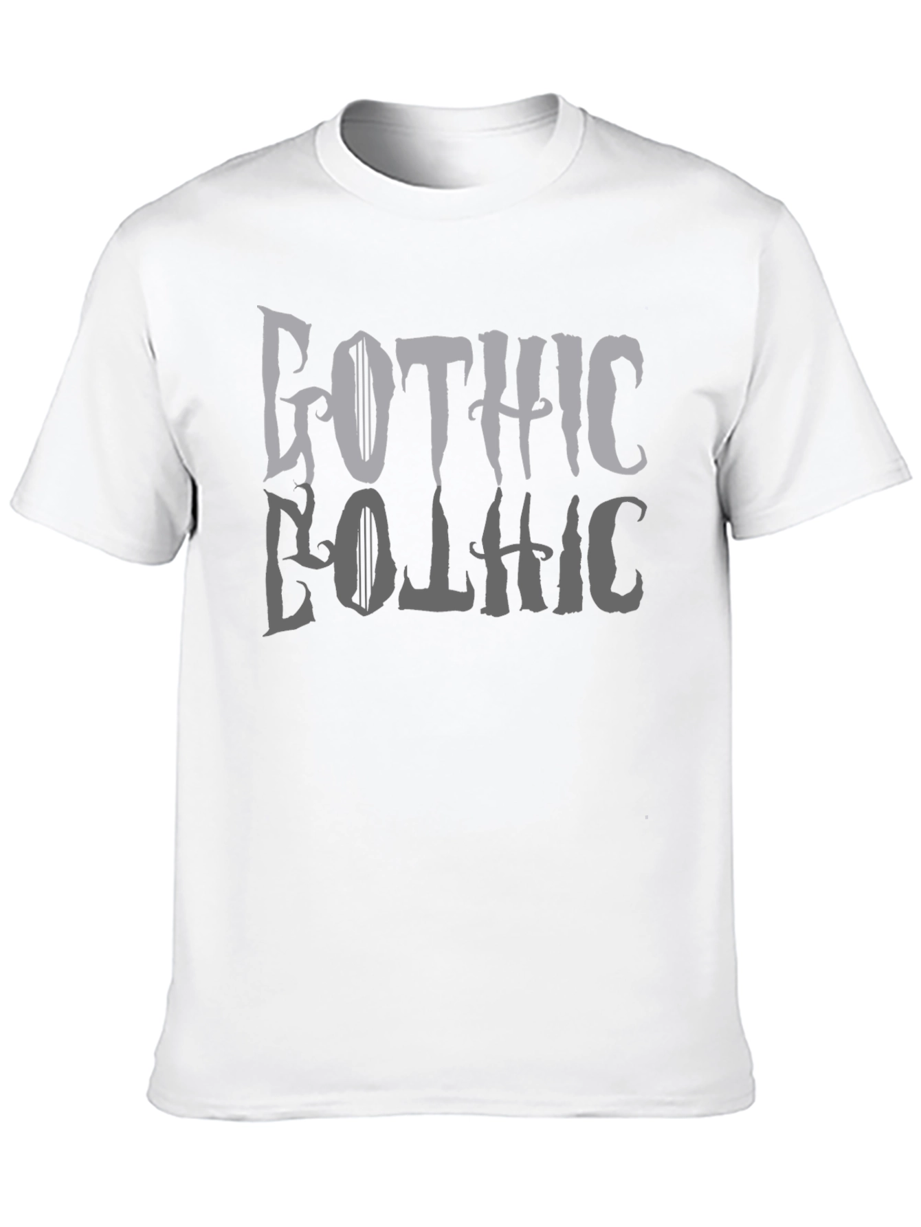 Gothic Style Mens Graphic Tee
