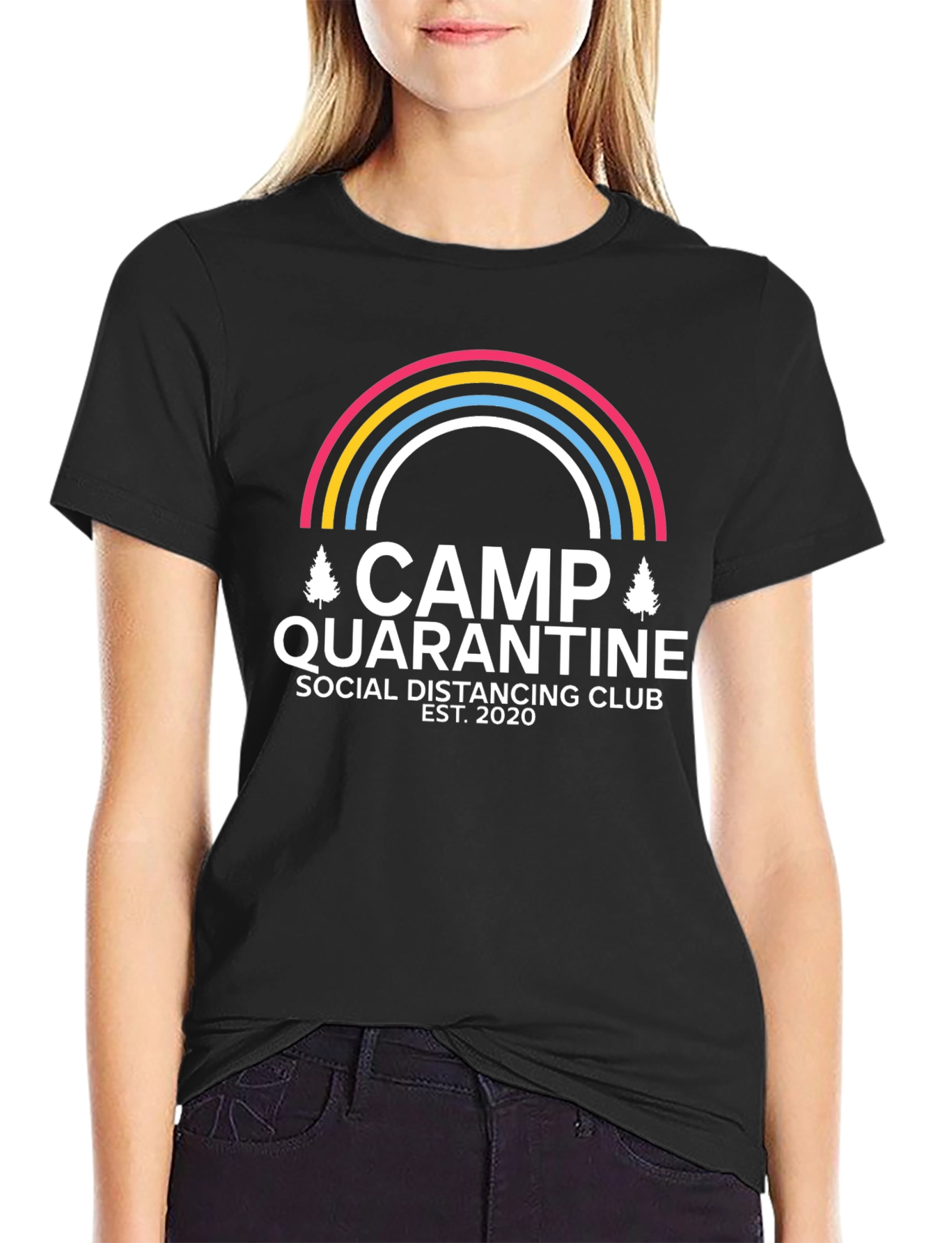 Camp Quarantine T-Shirt - Social Distancing Club