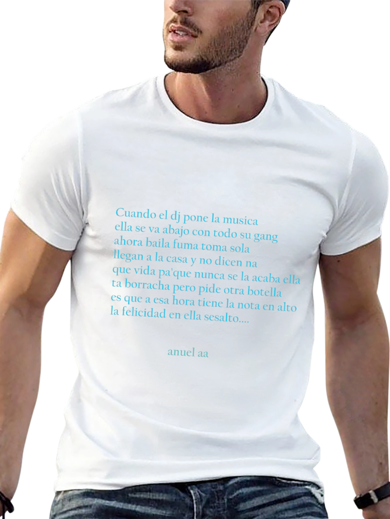 Anuel AA Lyric Tee - Urban Style