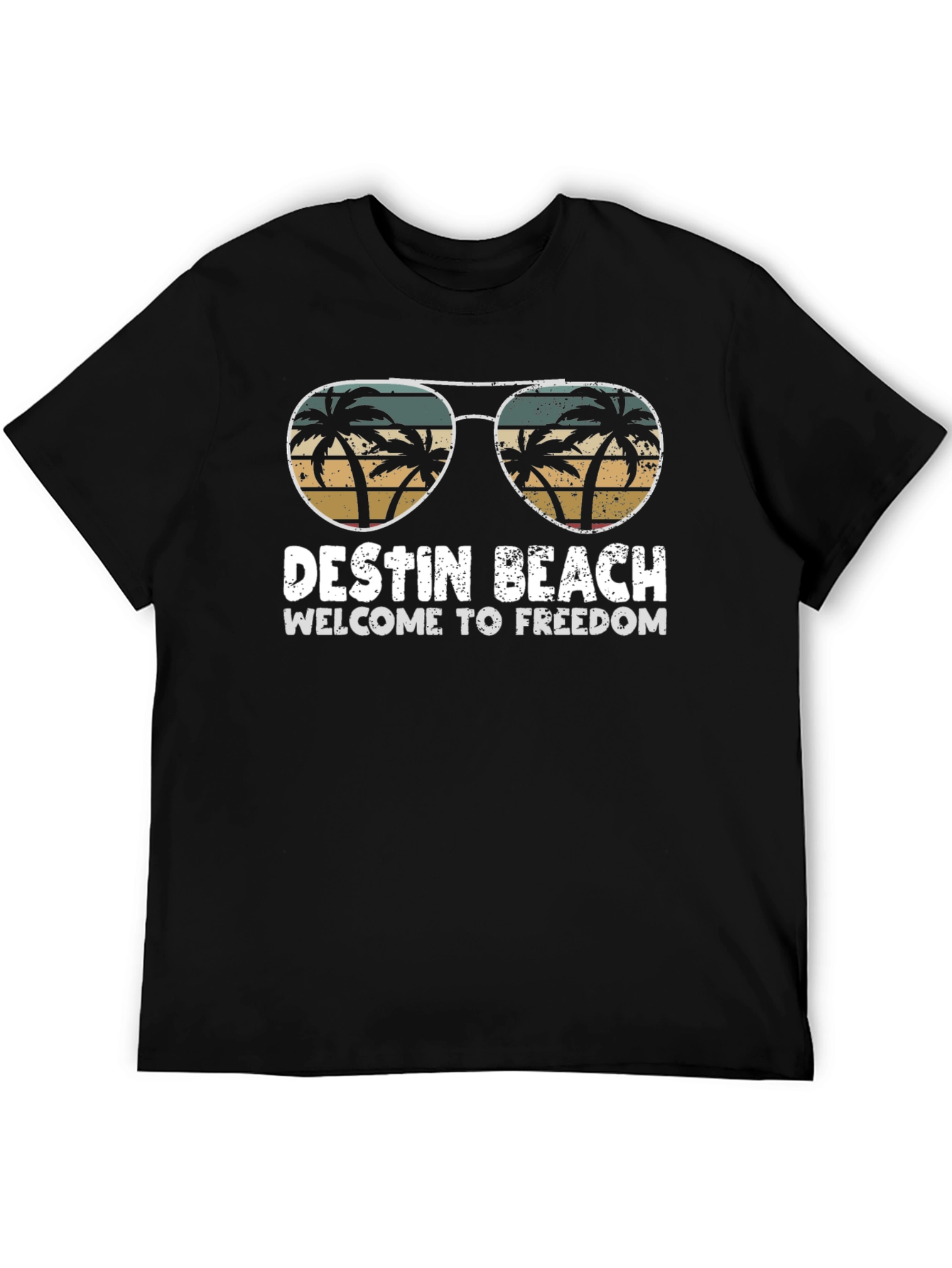 Destin Beach Sunglasses Graphic T-Shirt