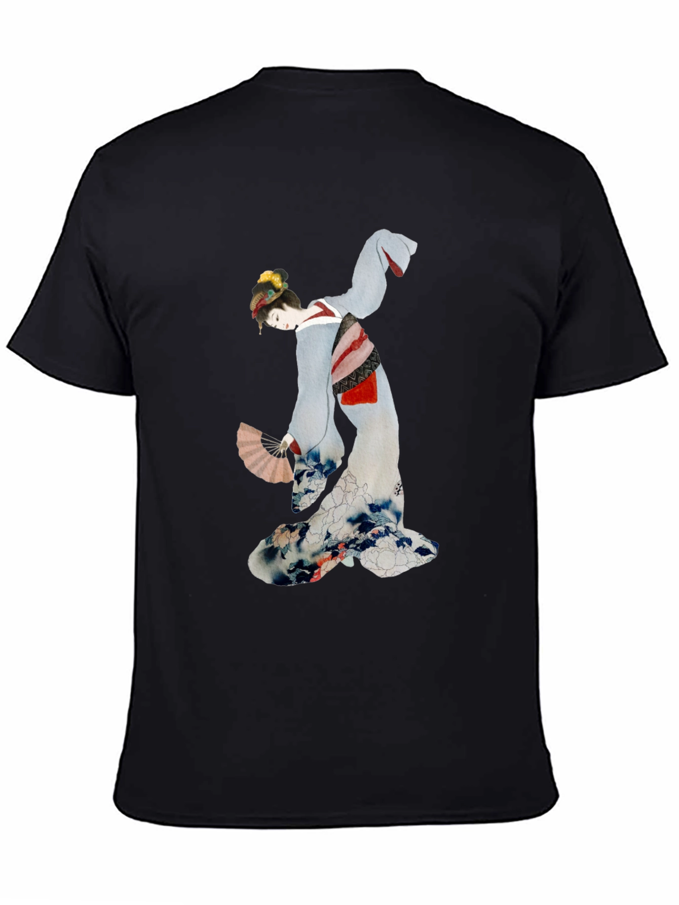 Geisha Graphic Tee - Unique Japanese Art Shirt