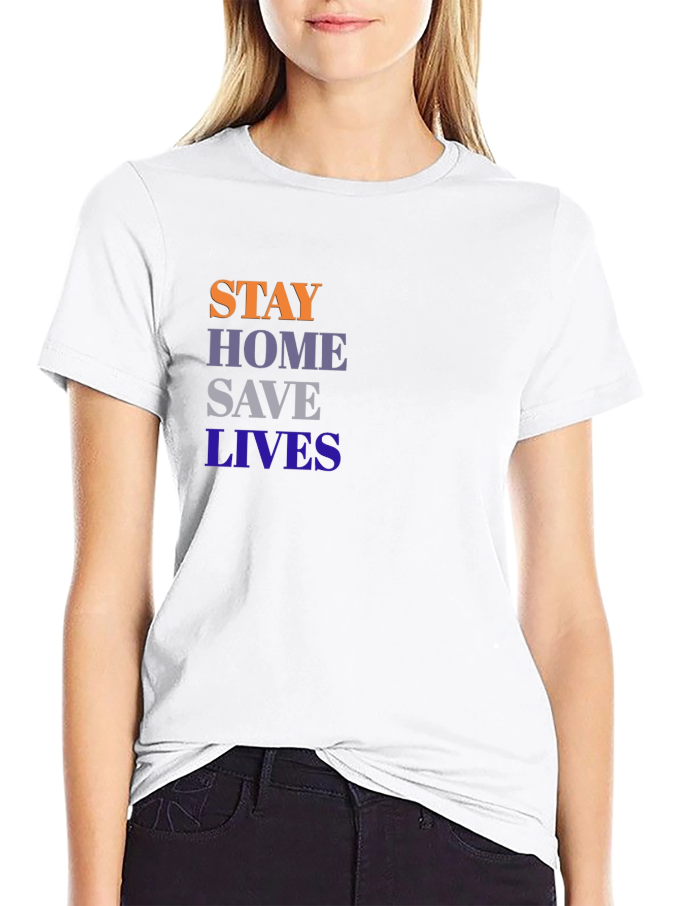 Stay Home Save Lives T-Shirt