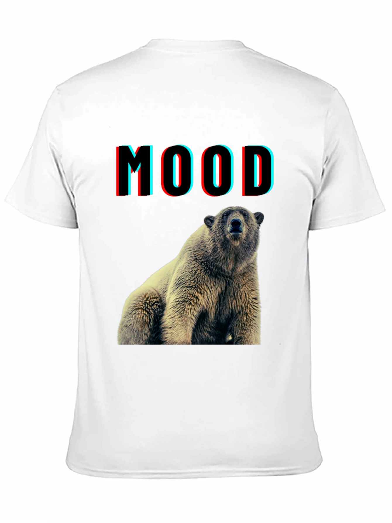 Bear Mood Graphic T-Shirt
