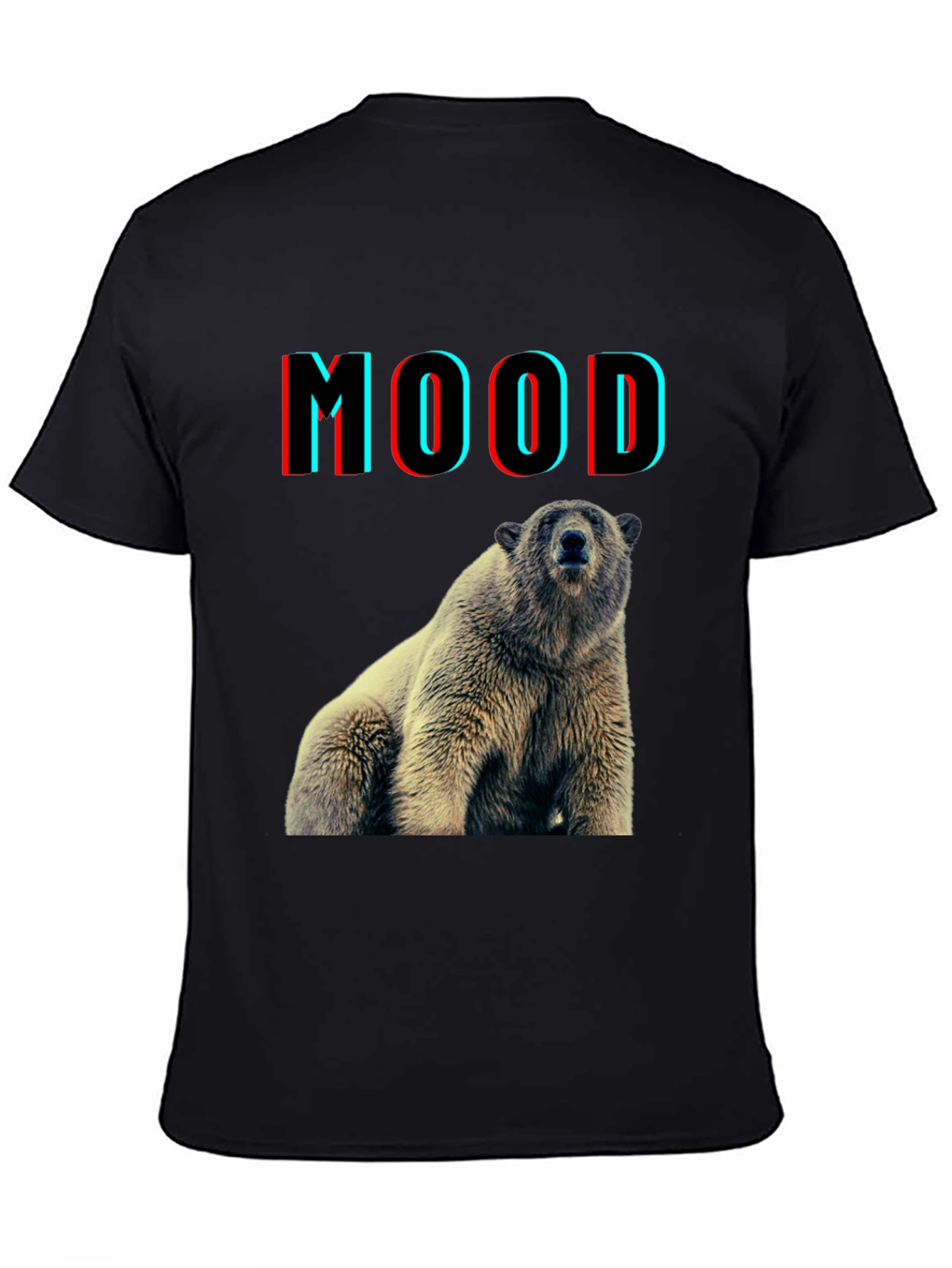 Bear Mood Graphic T-Shirt