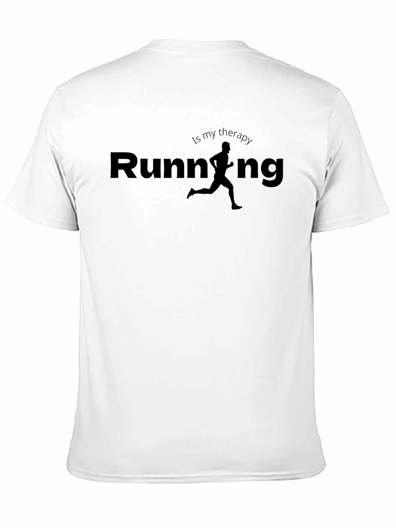 Running Is My Therapy Graphic Tee