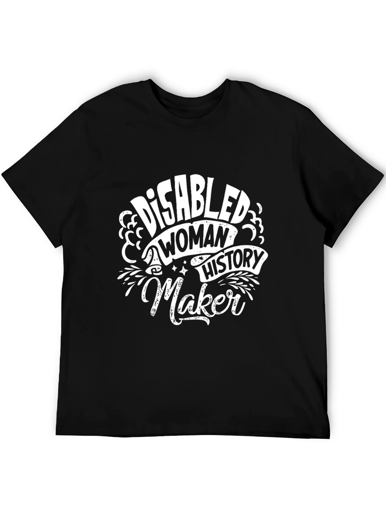 Disabled Woman History Maker Graphic Tee