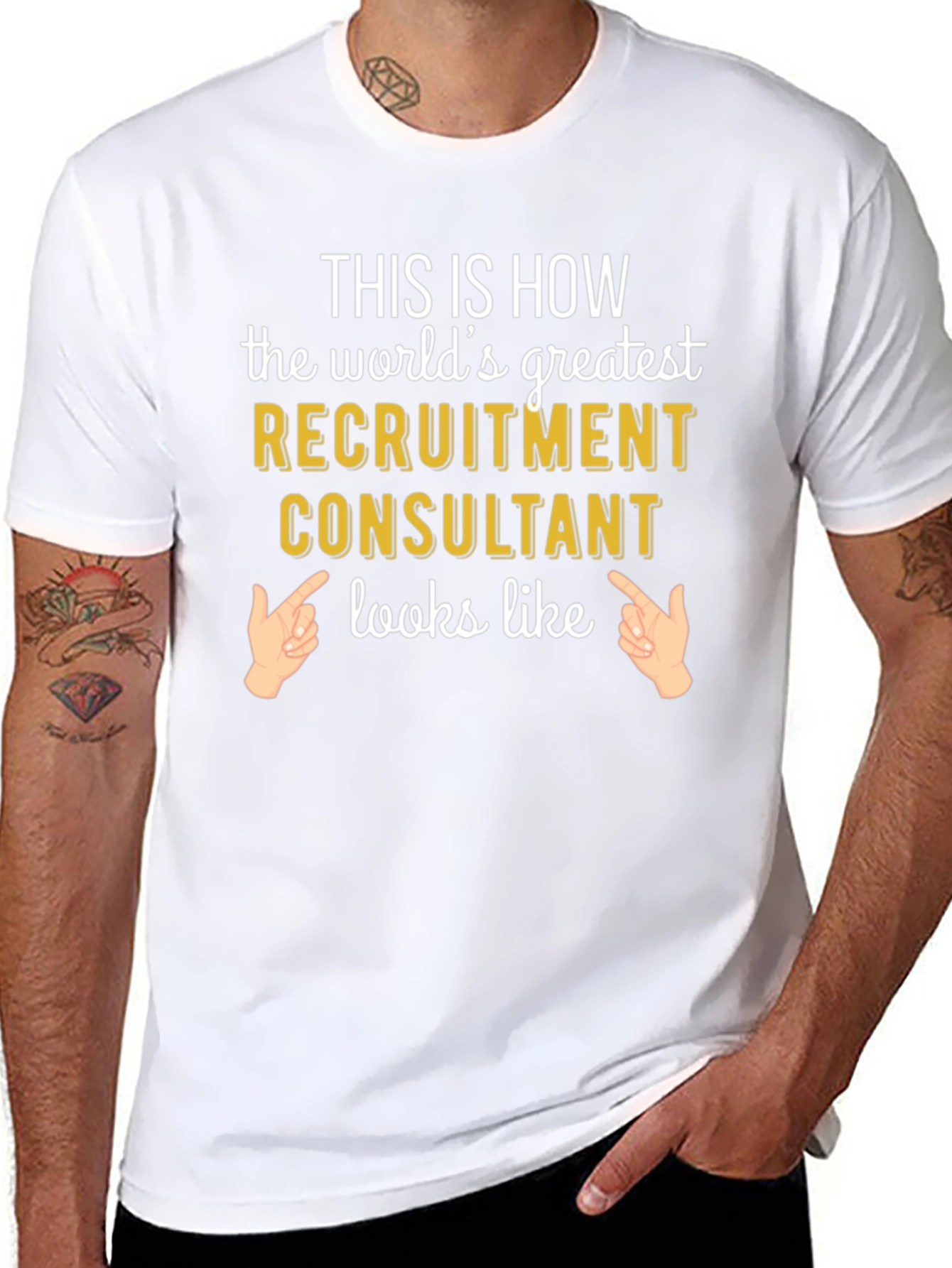 Worlds Greatest Recruitment Consultant Graphic Tee