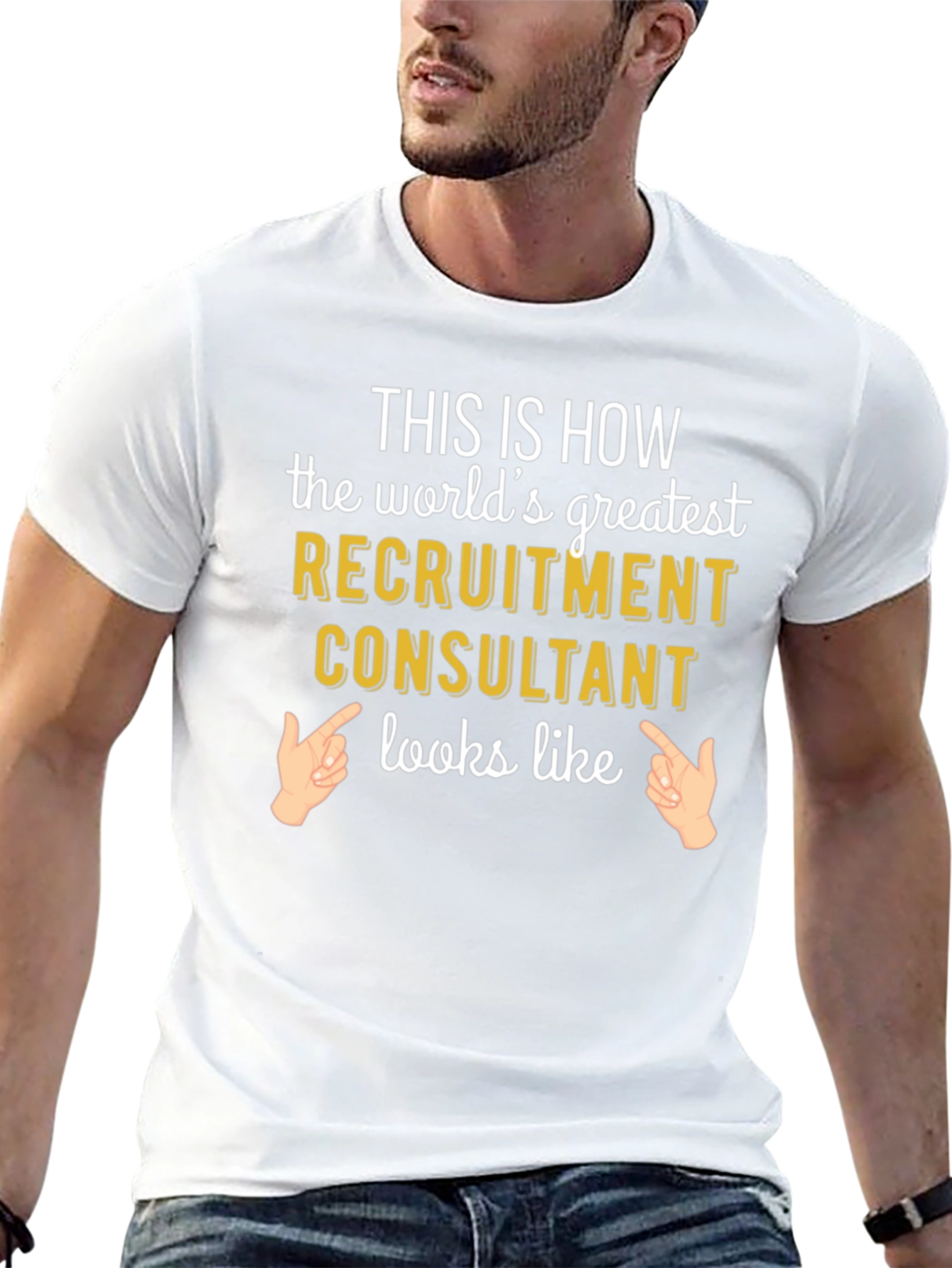Worlds Greatest Recruitment Consultant Graphic Tee