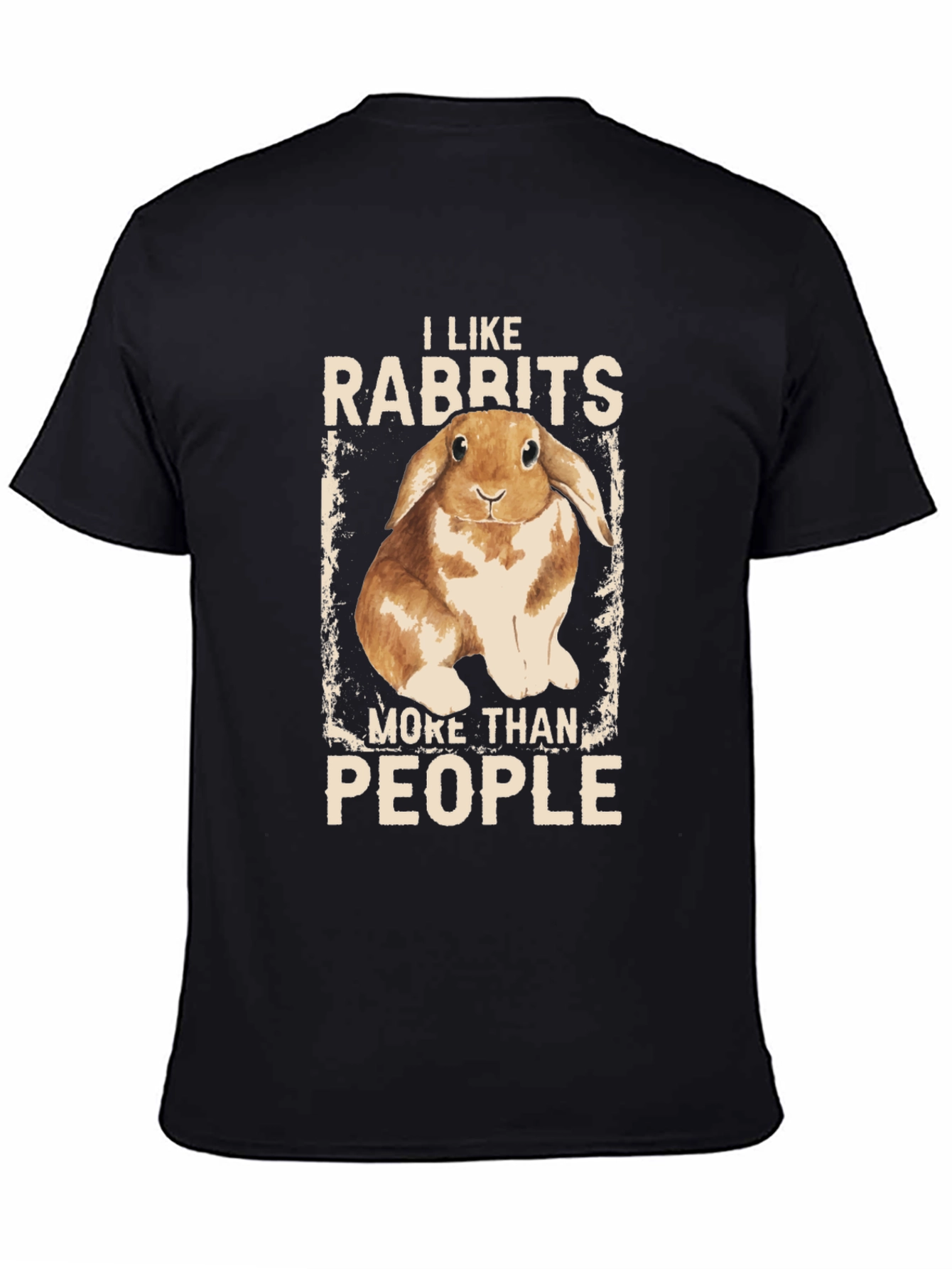 I Like Rabbits More Than People T-Shirt