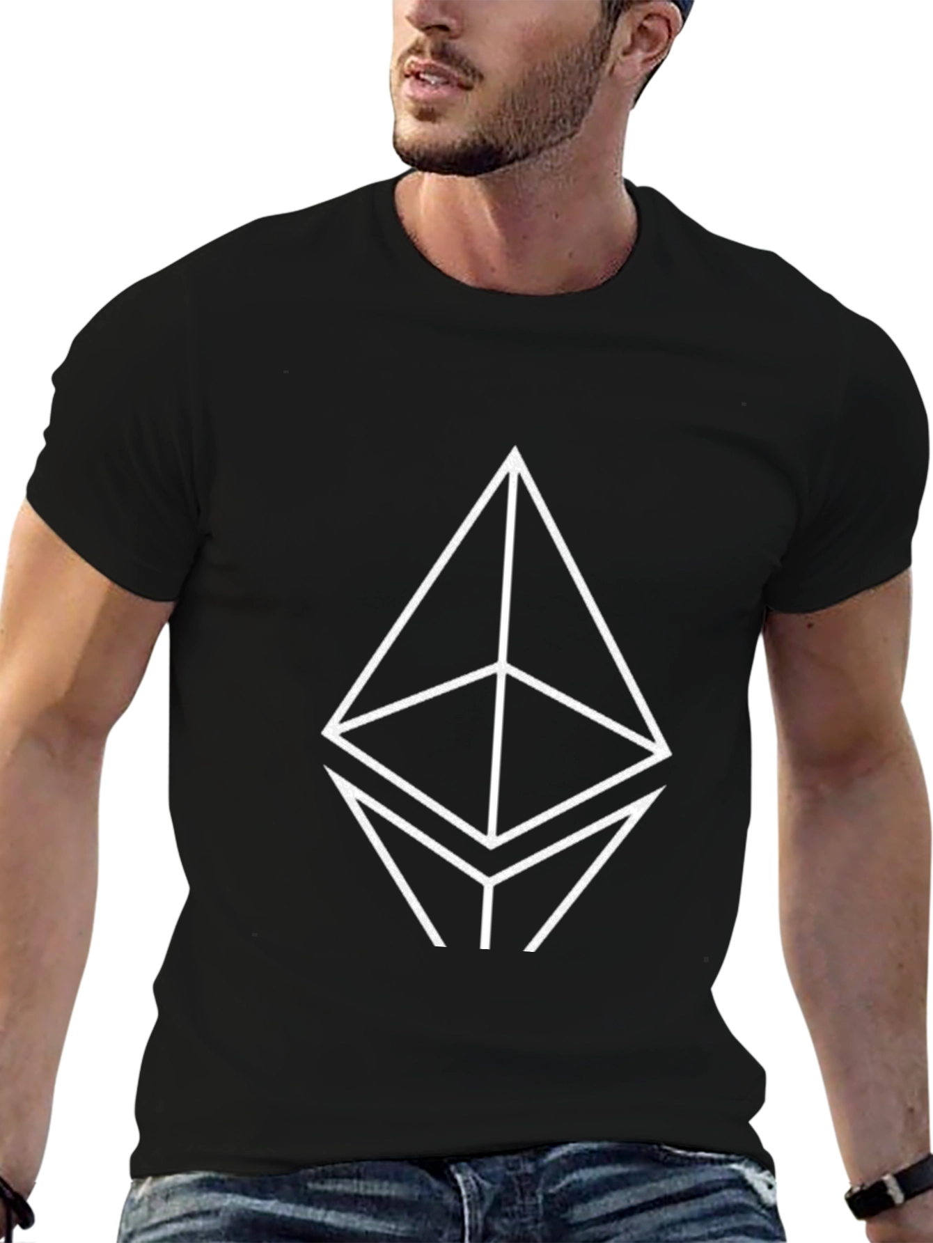 Ethereum Logo Black T-Shirt