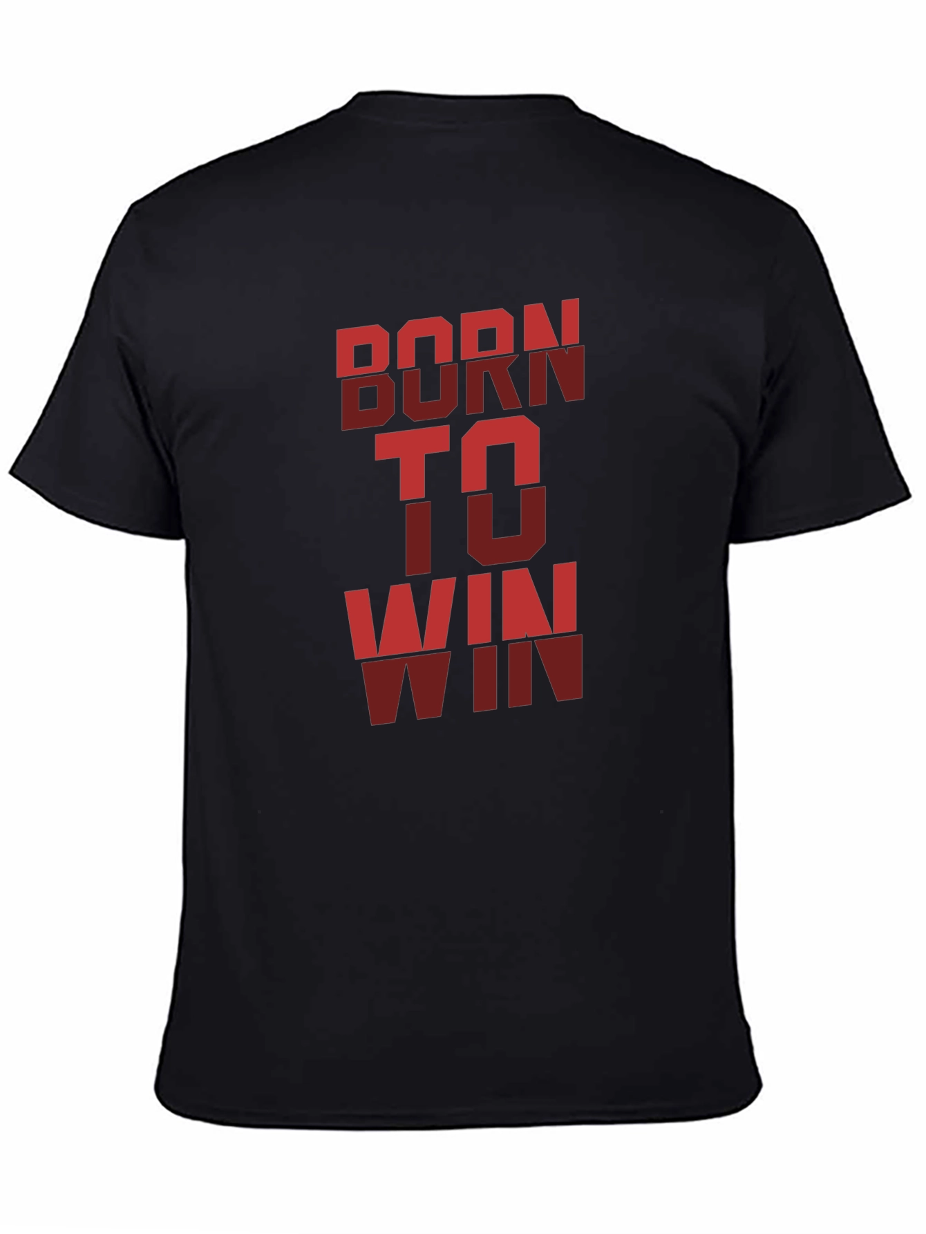 Born To Win Mens Graphic T-Shirt