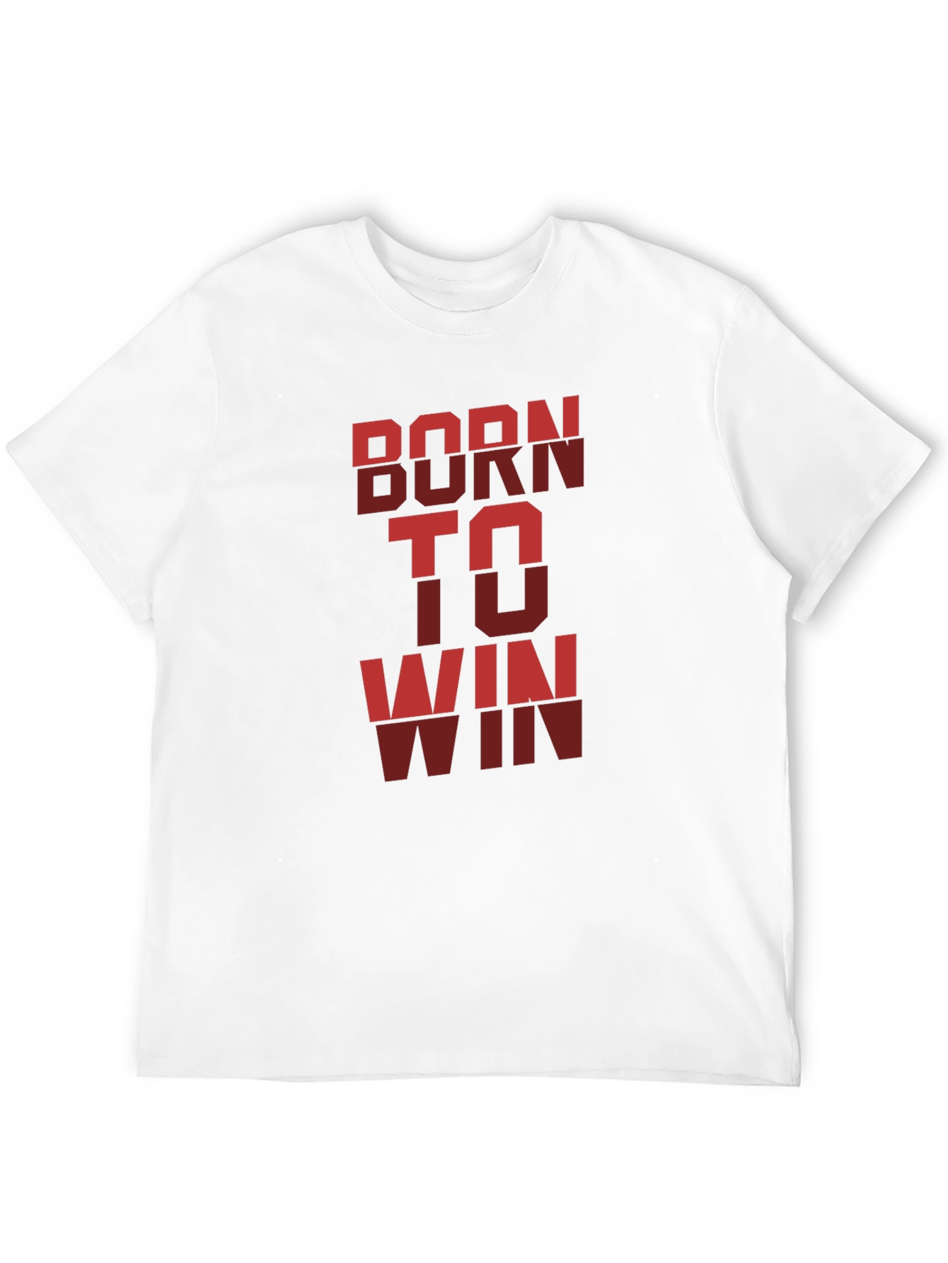 Born To Win Mens Graphic T-Shirt