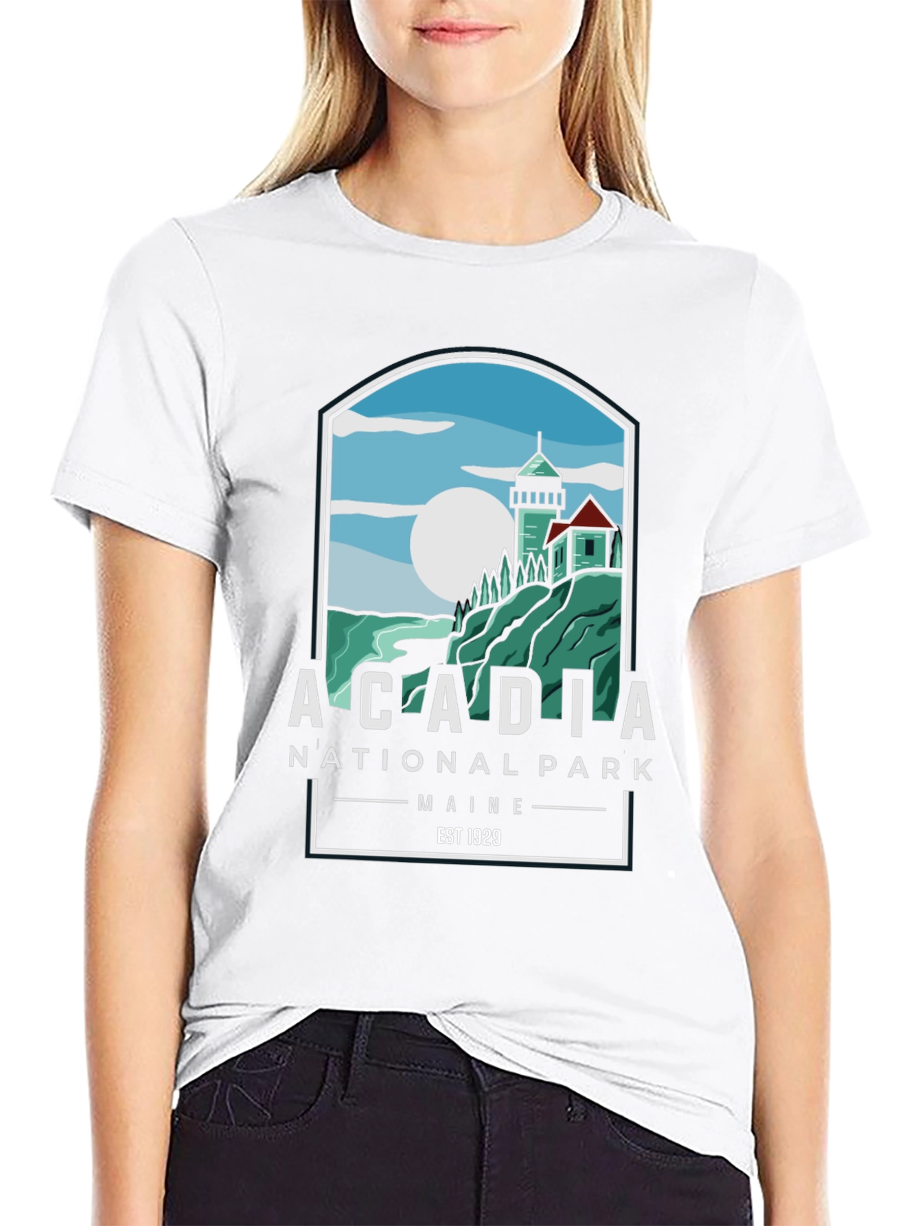 Acadia National Park T-Shirt - Maine Est 1929