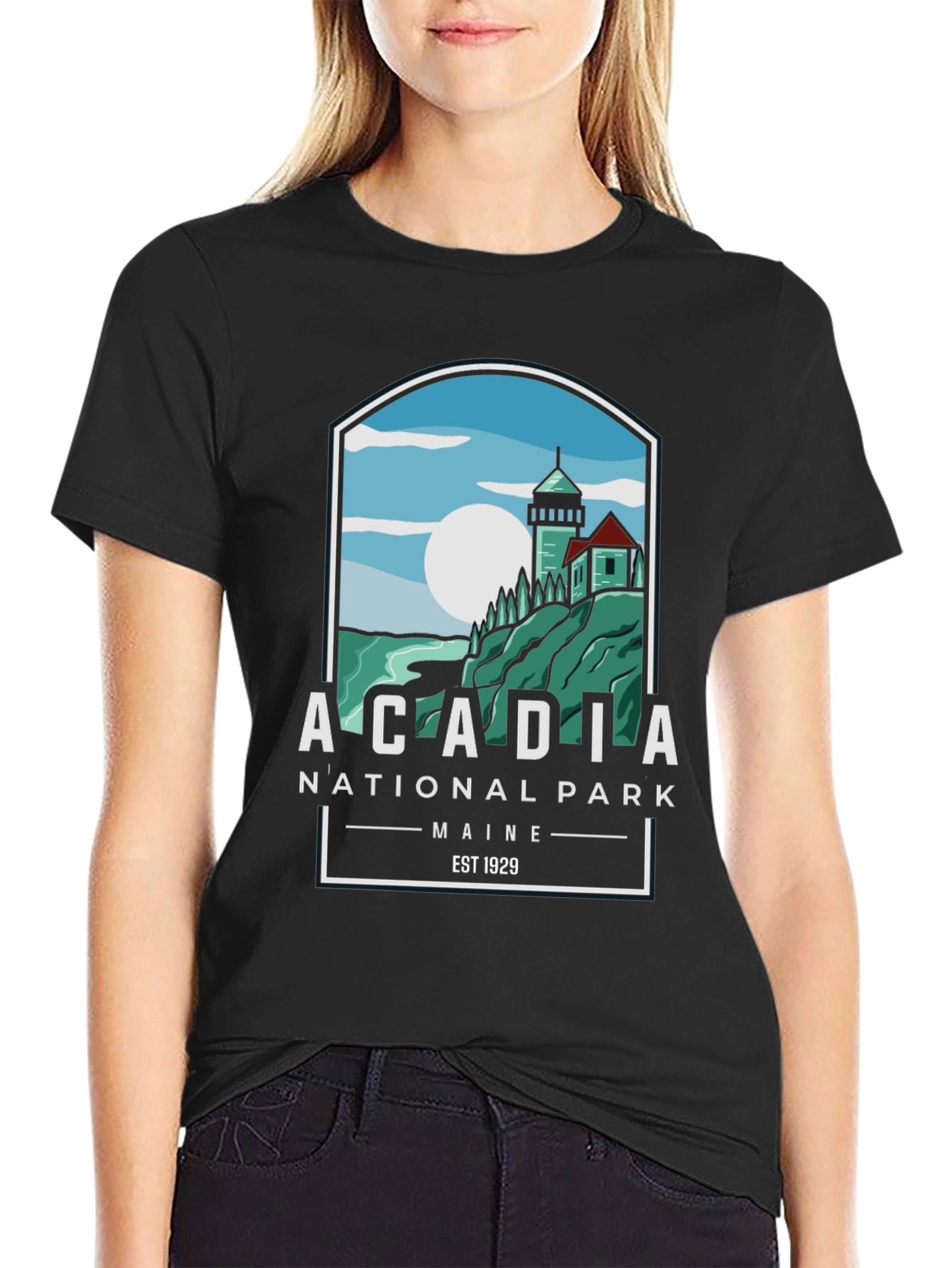 Acadia National Park T-Shirt - Maine Est 1929