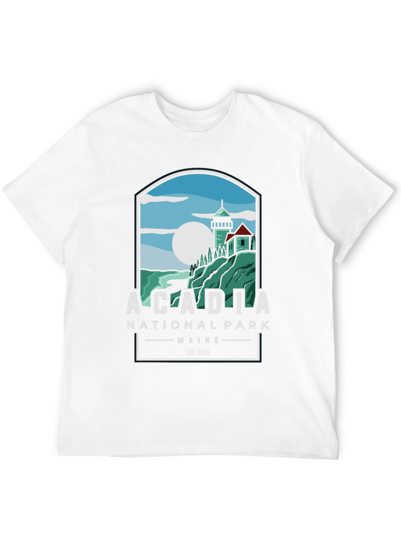 Acadia National Park T-Shirt - Maine Est 1929