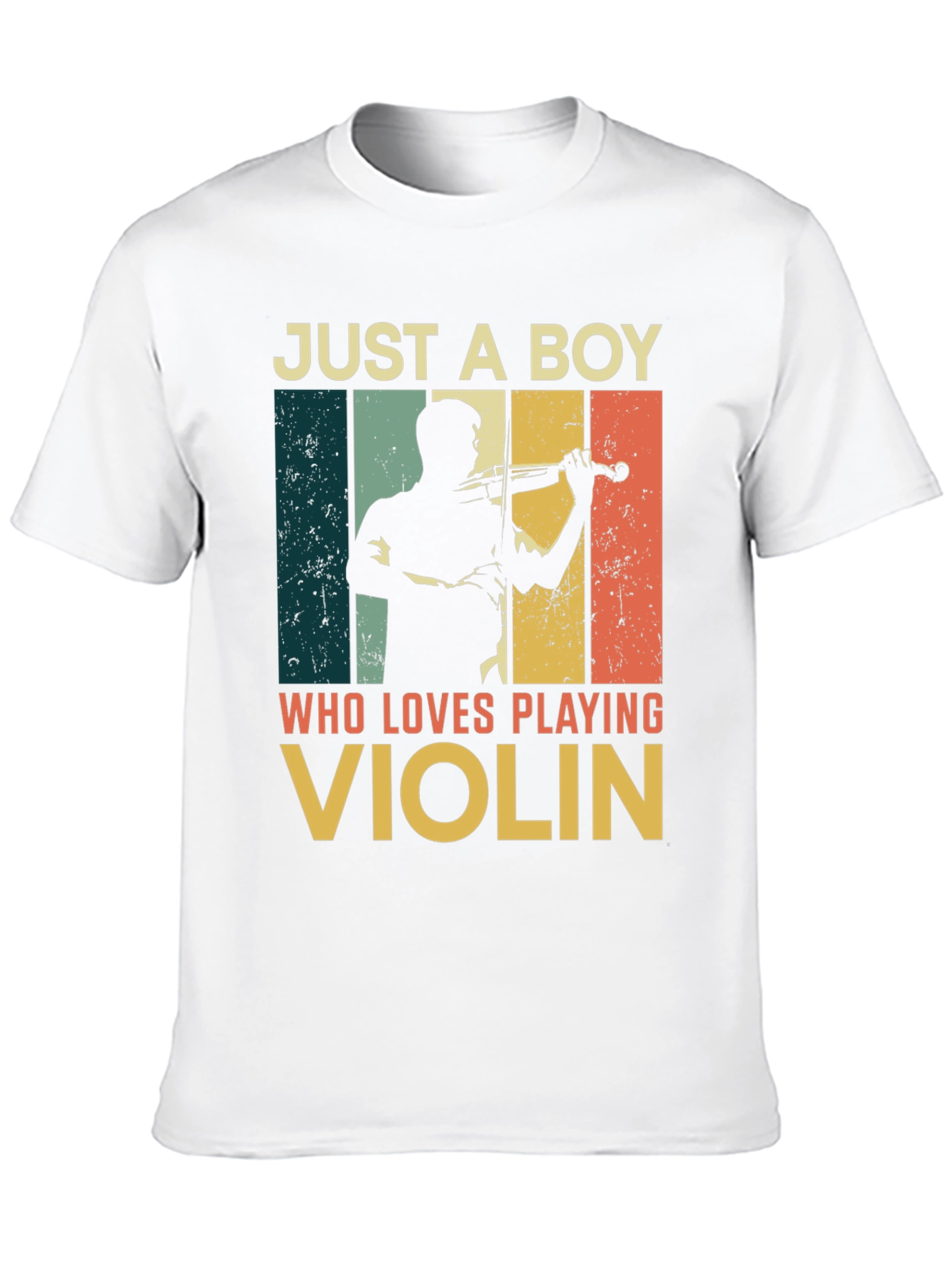 Just a Boy Who Loves Playing Violin T-Shirt
