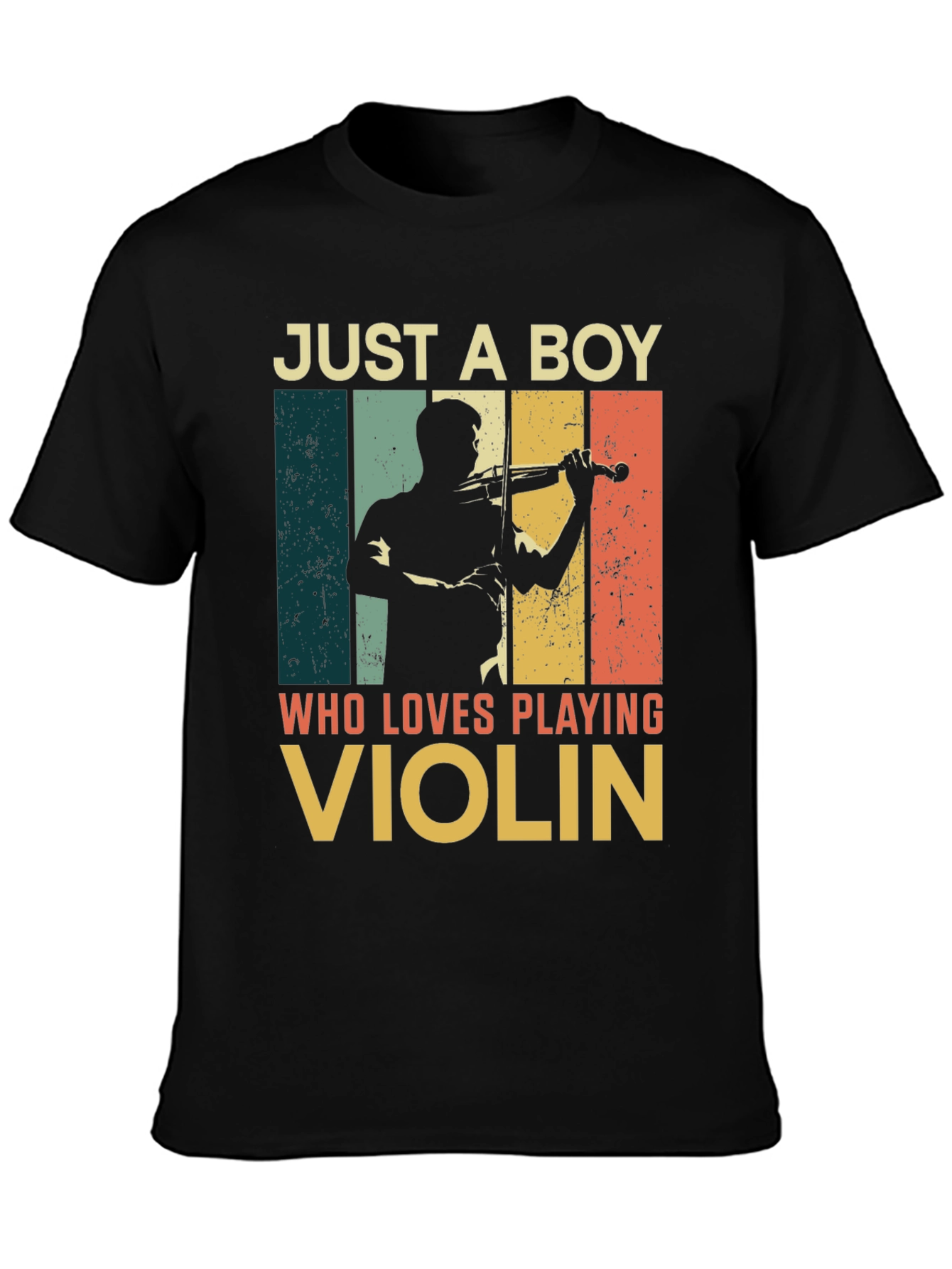 Just a Boy Who Loves Playing Violin T-Shirt