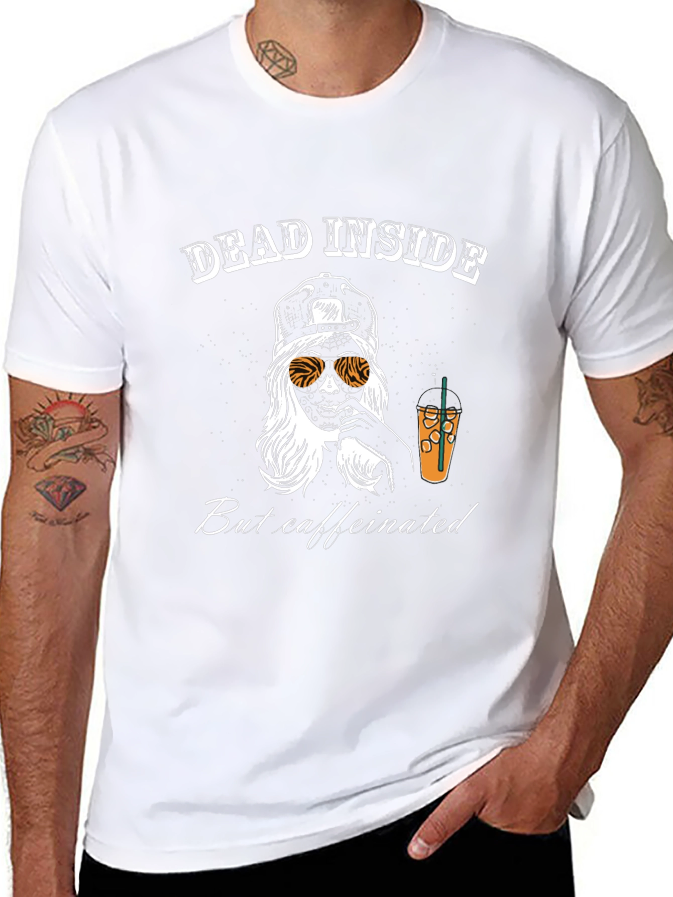 Dead Inside But Caffeinated T-Shirt