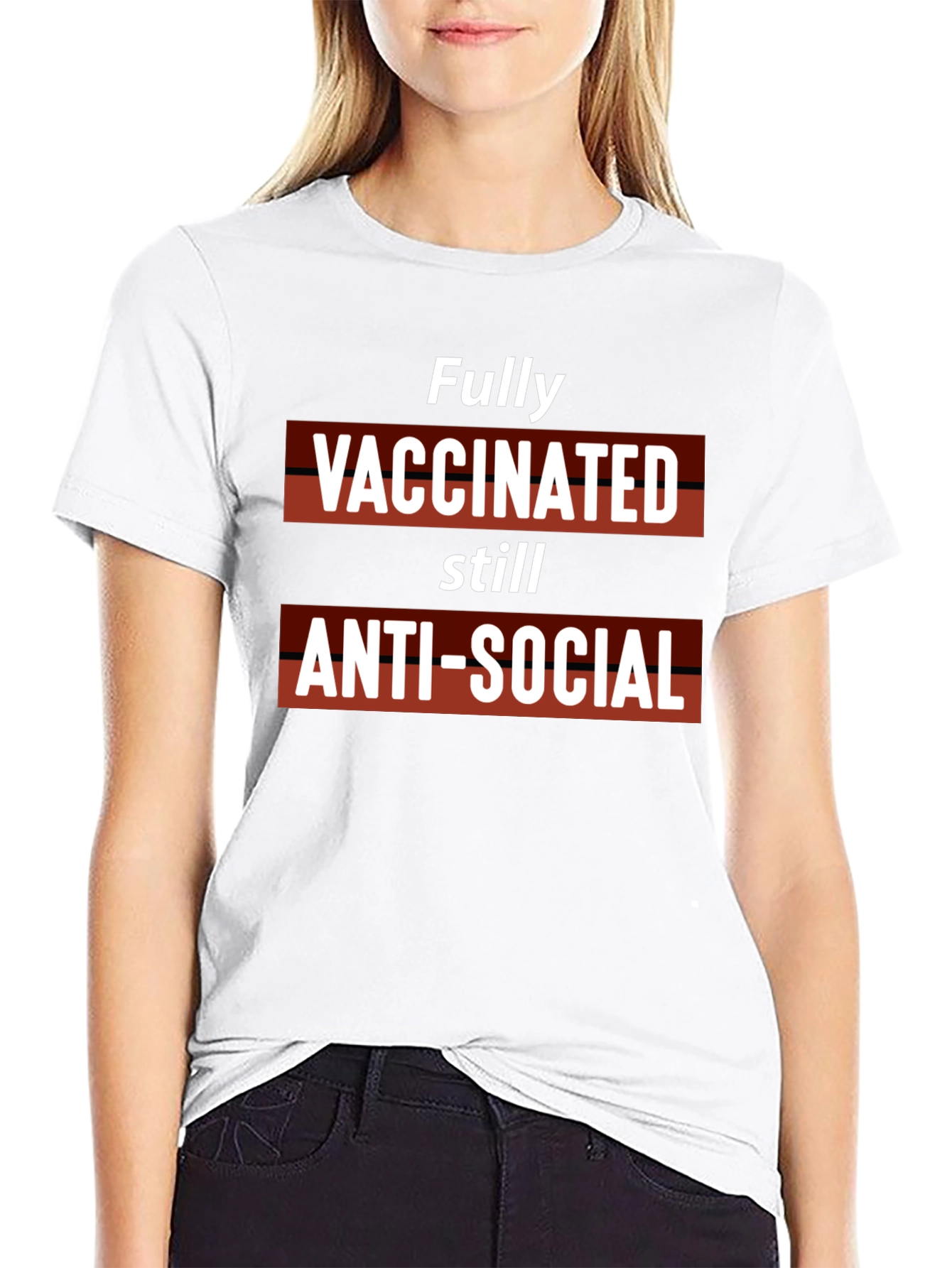 Fully Vaccinated Anti-Social Graphic Tee