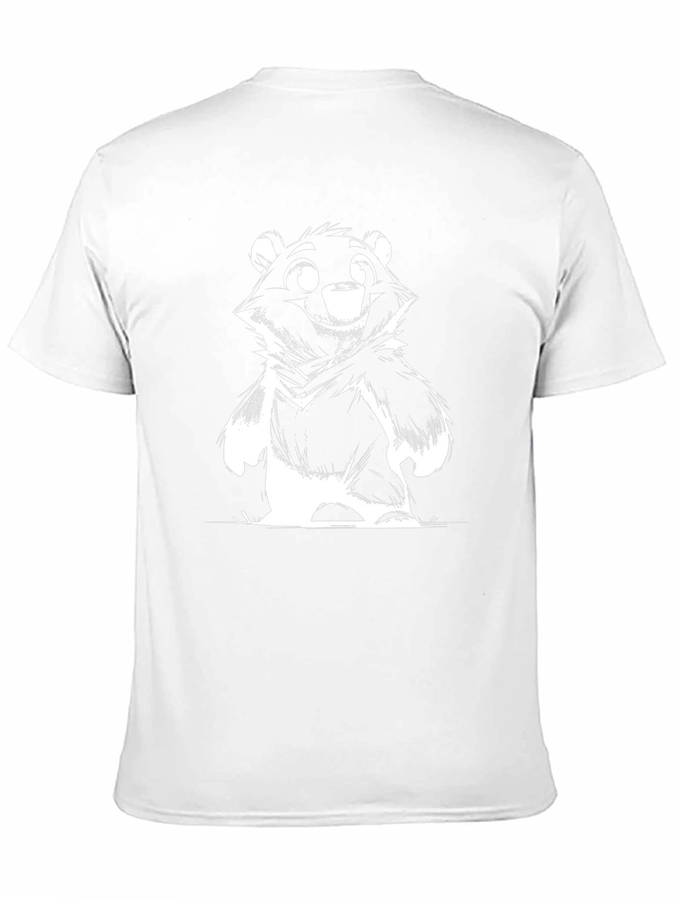 Bear Graphic Tee - Fun & Stylish Black T-Shirt