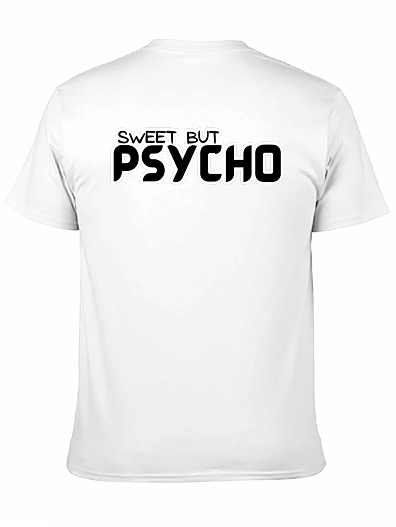 Sweet But Psycho Graphic Tee - Black