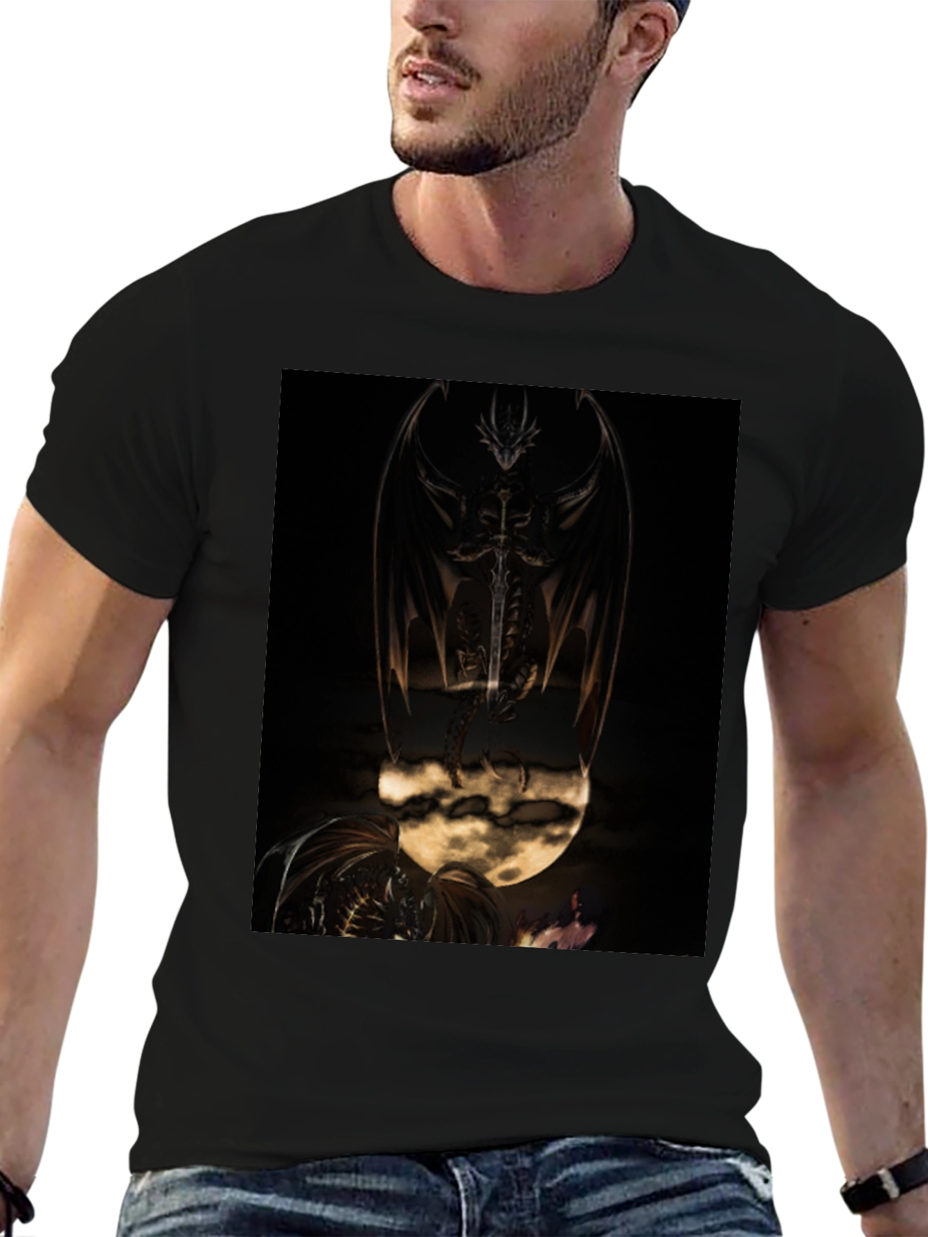 Dragon Moon Graphic Tee