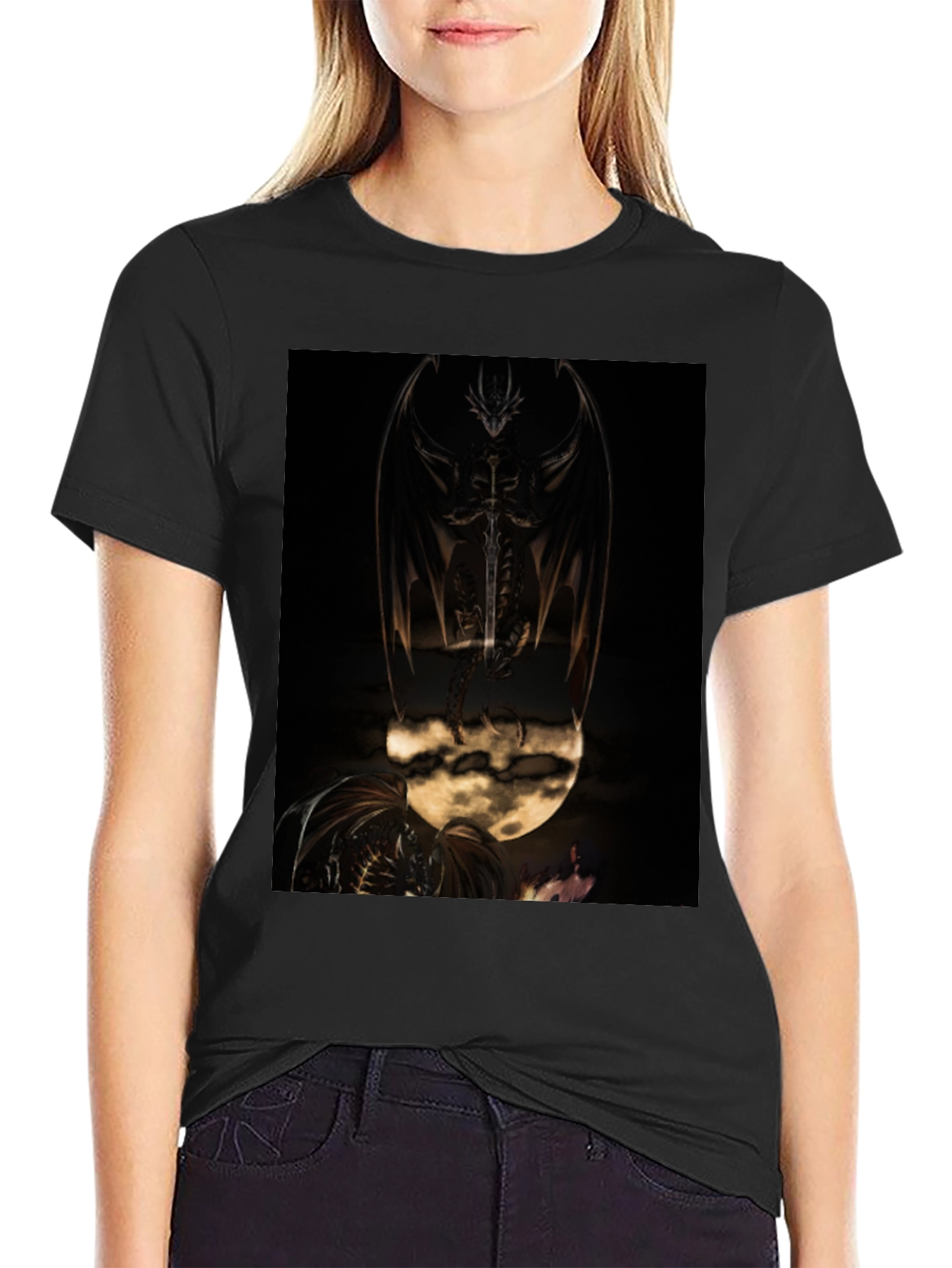 Dragon Moon Graphic Tee