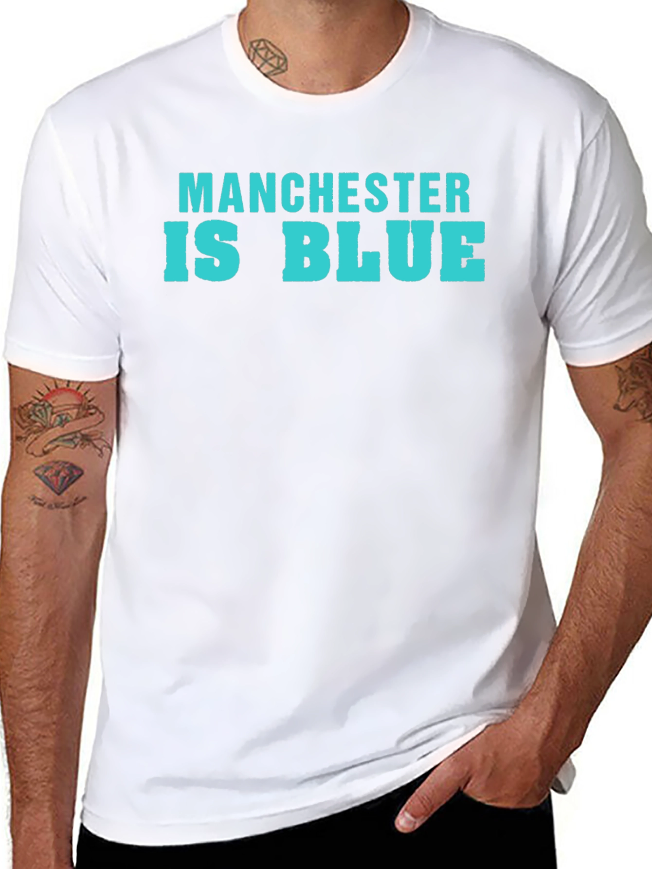 Manchester Is Blue T-Shirt