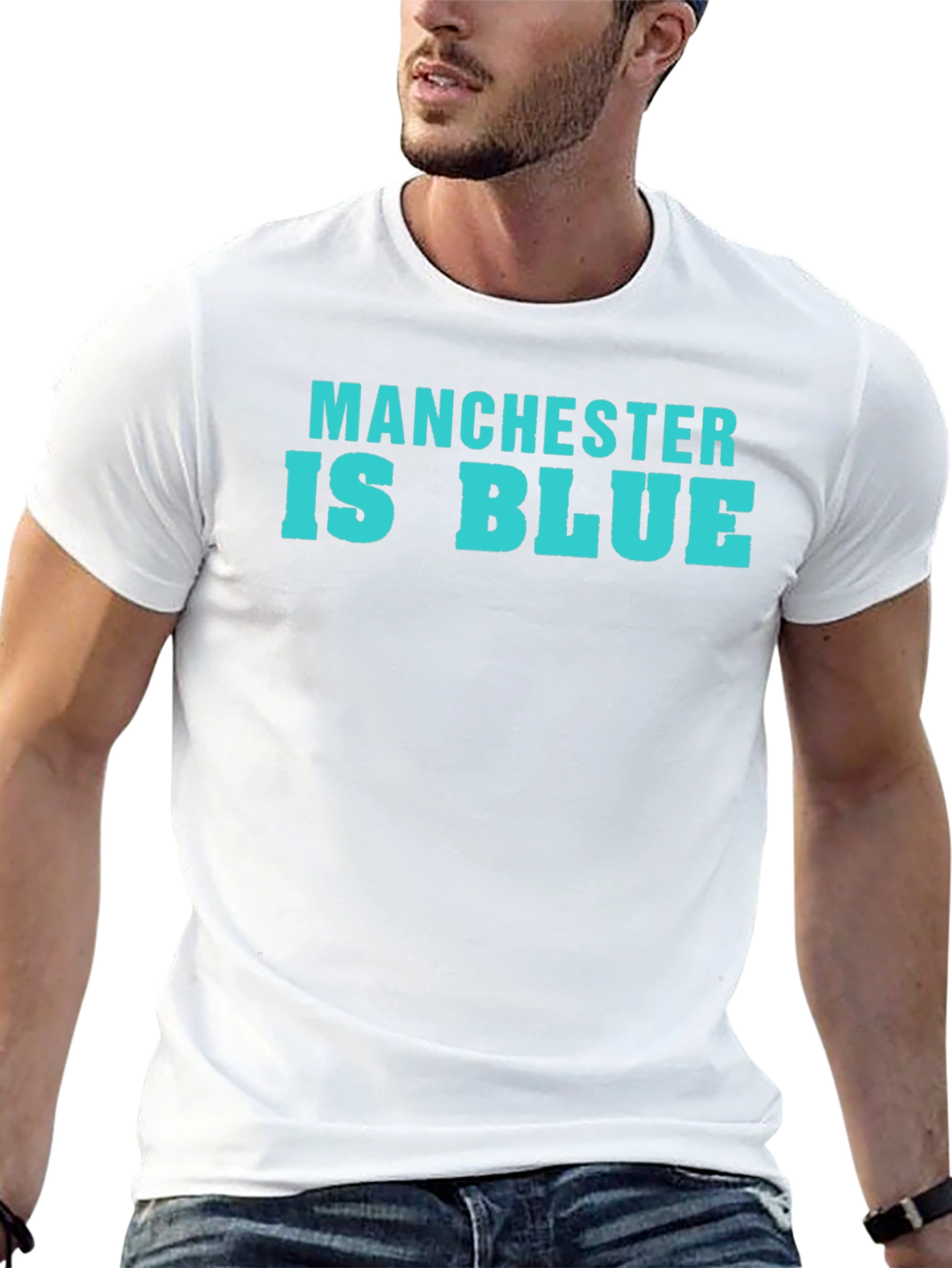 Manchester Is Blue T-Shirt